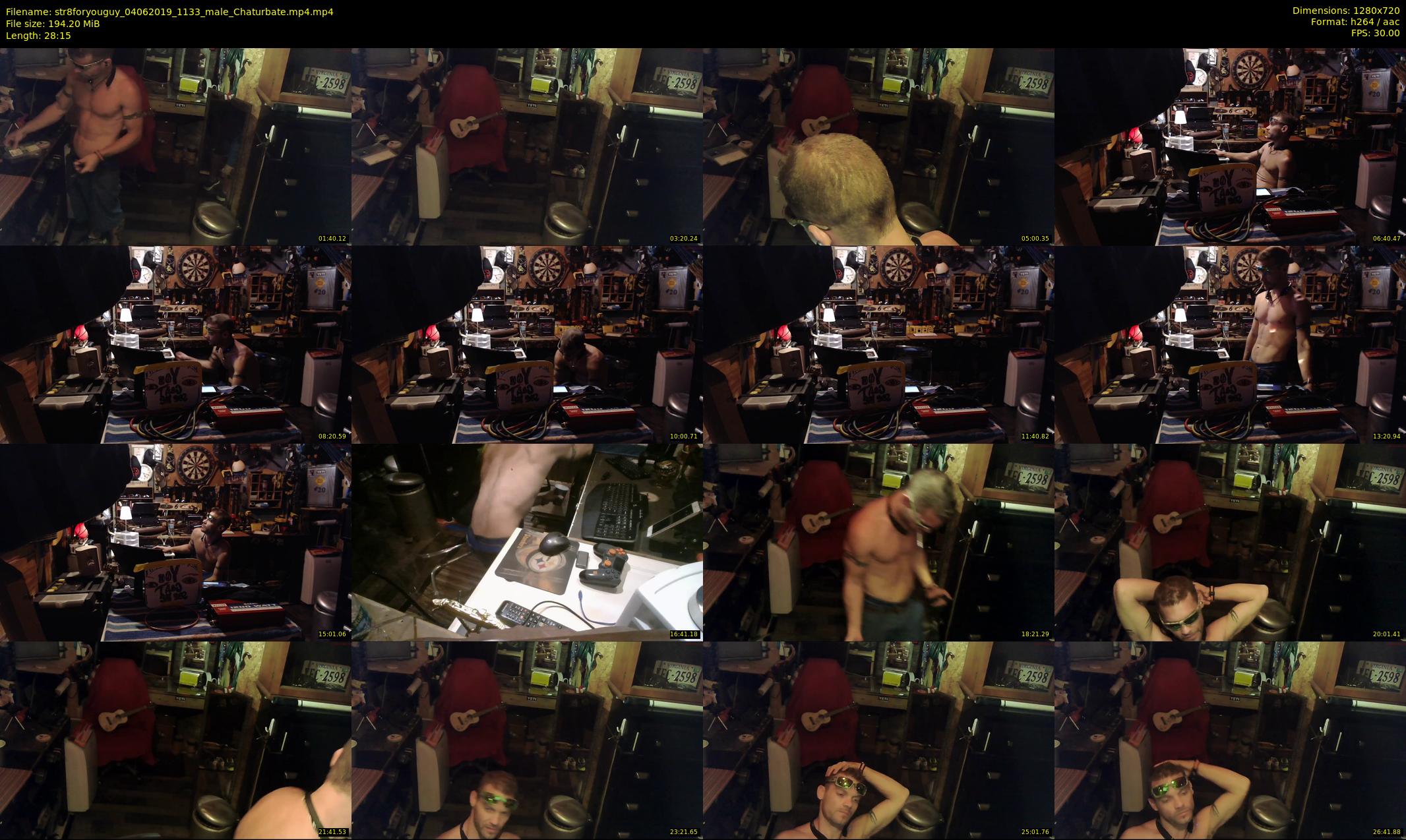 str8foryouguy — 29 minute Chaturbate male cam show recording, 720p, Jun 4, 2019