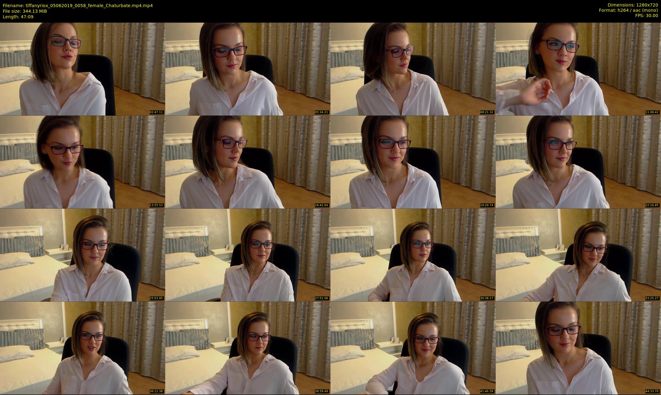 tiffanyriox — 48 minute Chaturbate female cam show recording, 720p, Jun 5, 2019