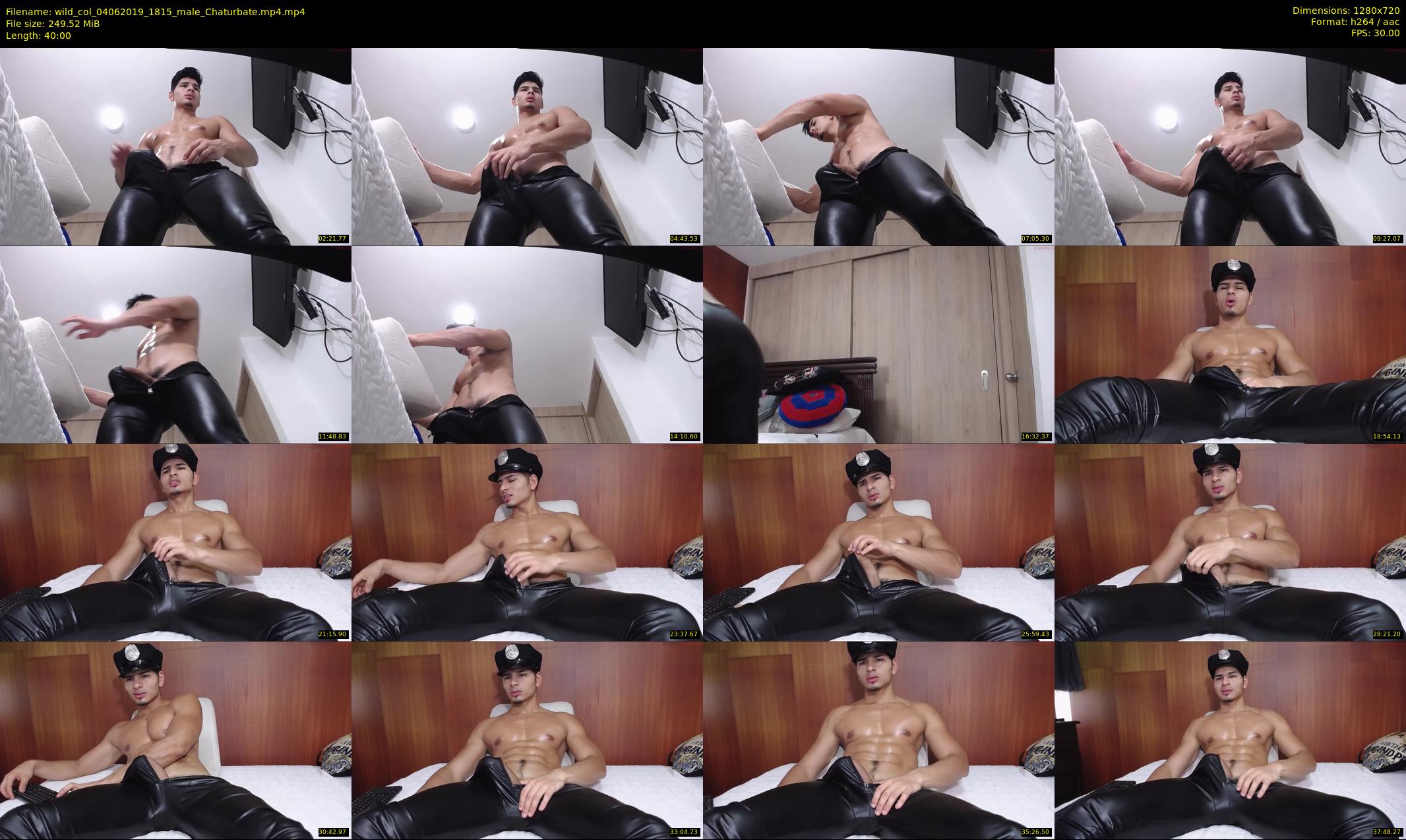 wild_col — 40 minute Chaturbate male cam show recording, 720p, Jun 4, 2019
