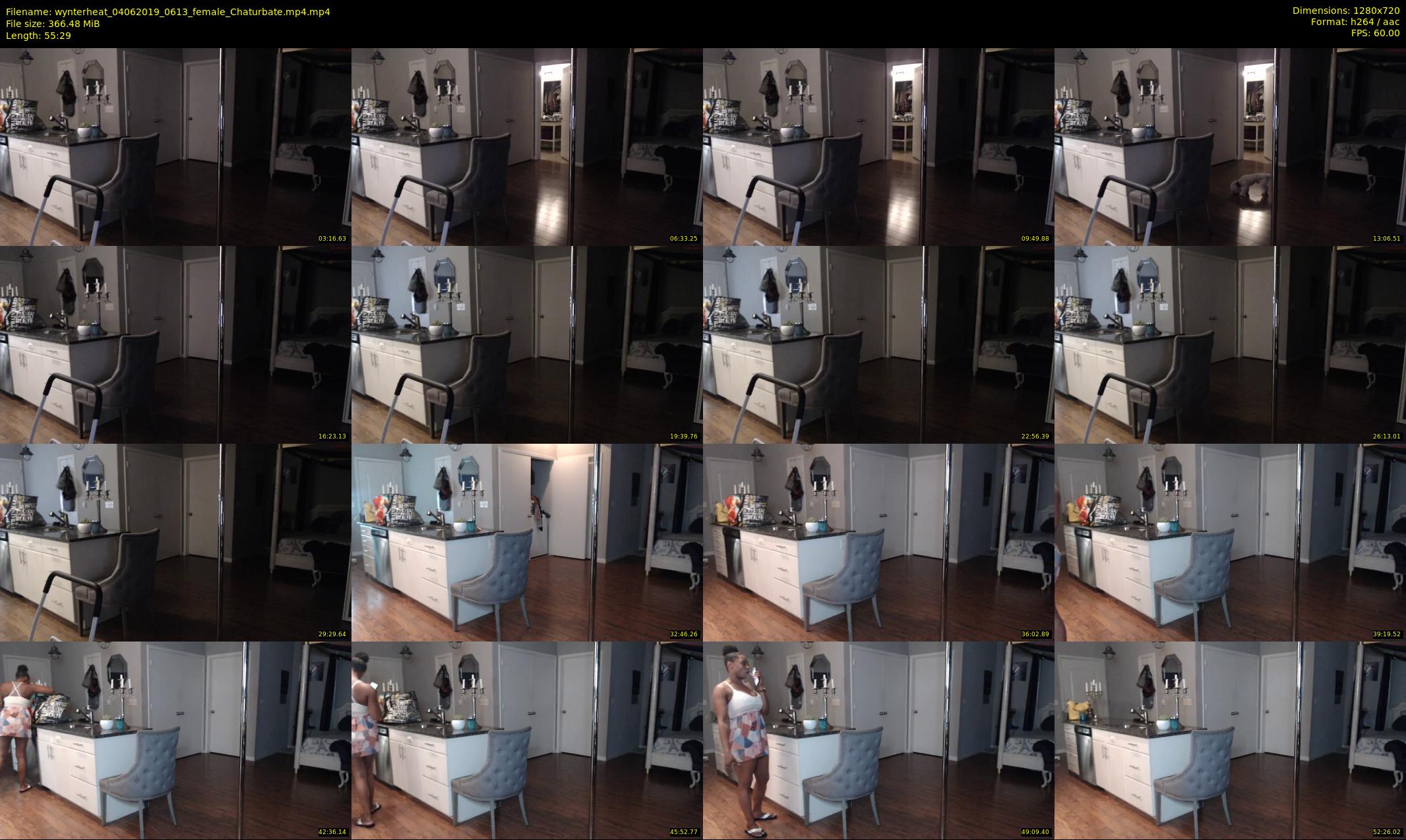 wynterheat — 56 minute Chaturbate female cam show recording, 720p, Jun 4, 2019