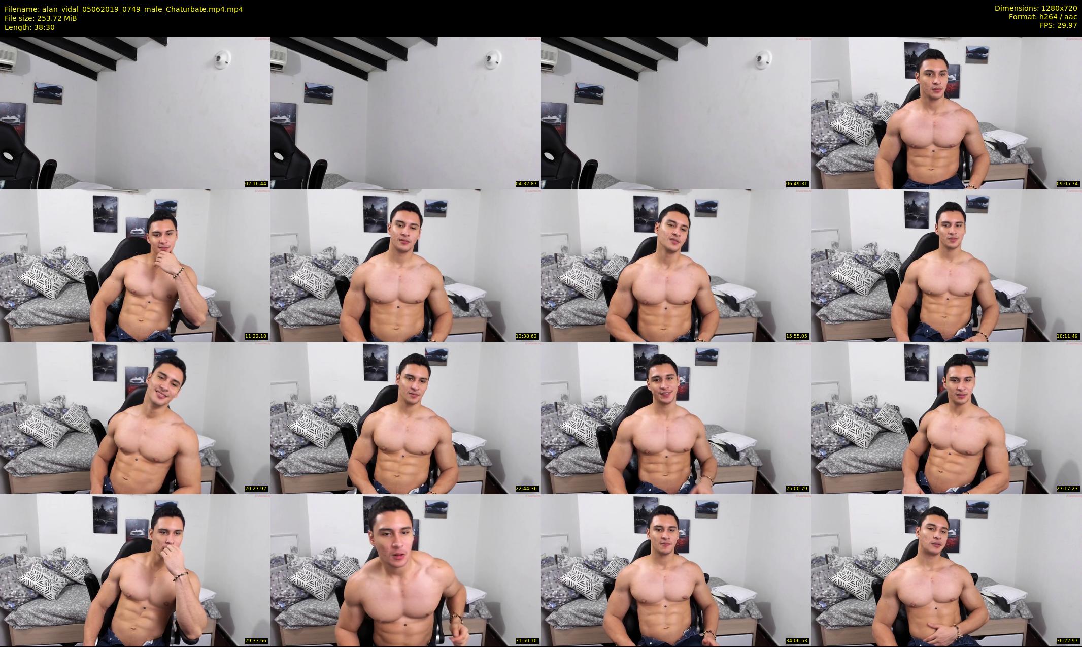 alan_vidal — 39 minute Chaturbate male cam show recording, 720p, Jun 5, 2019