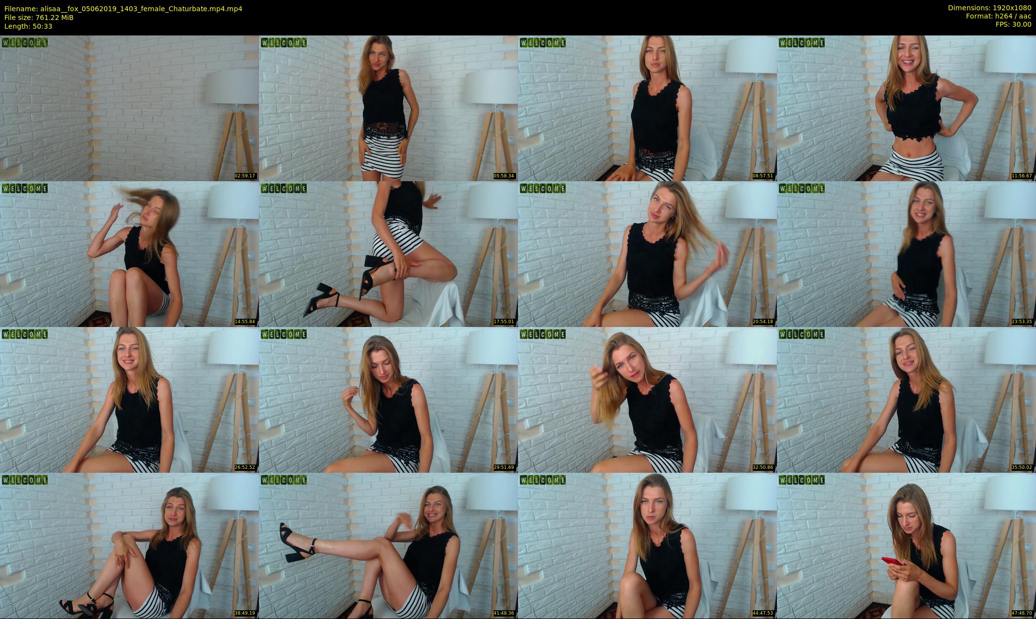 alisaa__fox — 51 minute Chaturbate female cam show recording, 1080p, Jun 5, 2019