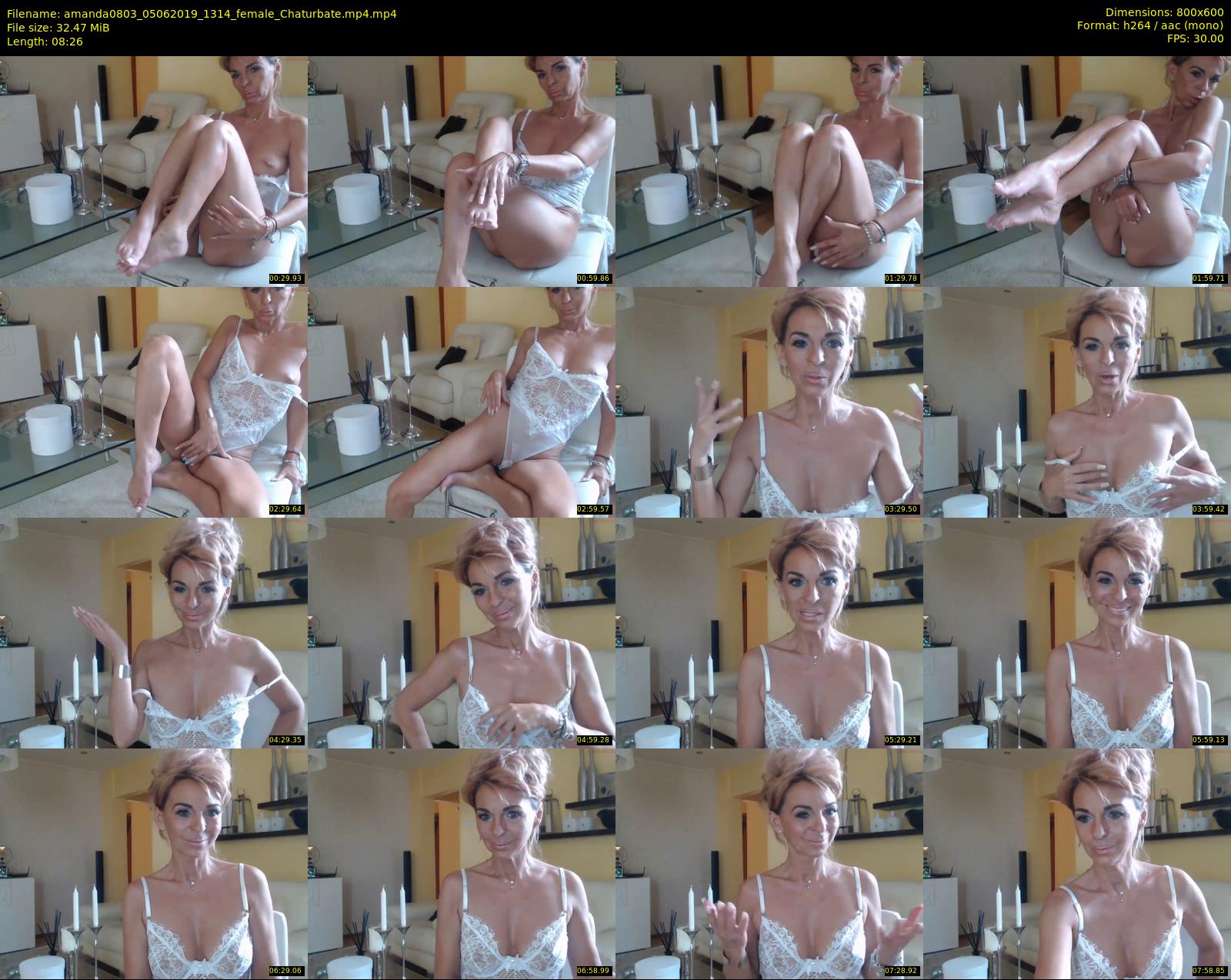 amanda0803 — 9 minute Chaturbate female cam show recording, 480p, Jun 5, 2019