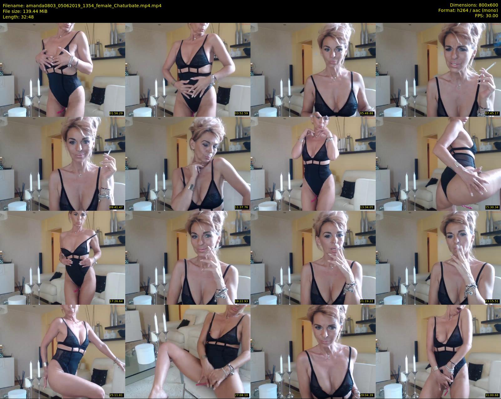 amanda0803 — 33 minute Chaturbate female cam show recording, 480p, Jun 5, 2019