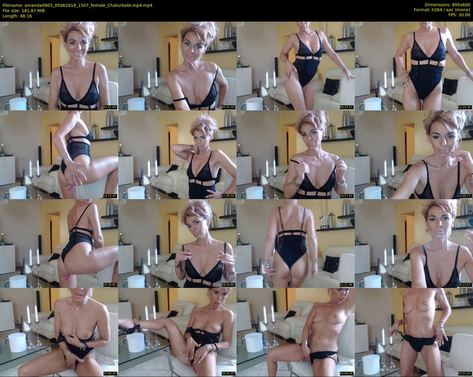 amanda0803 — 49 minute Chaturbate female cam show recording, 480p, Jun 5, 2019