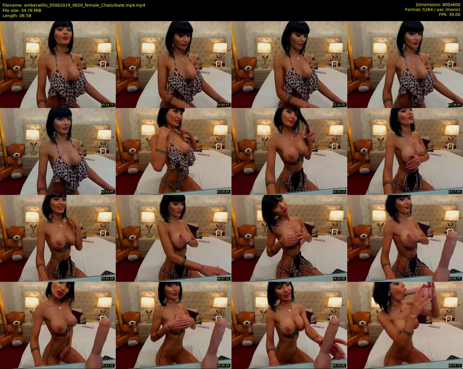 amberwillis — 7 minute Chaturbate female cam show recording, 480p, Jun 5, 2019