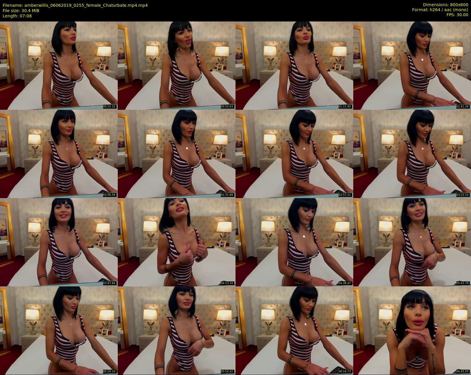 amberwillis — 8 minute Chaturbate female cam show recording, 480p, Jun 6, 2019