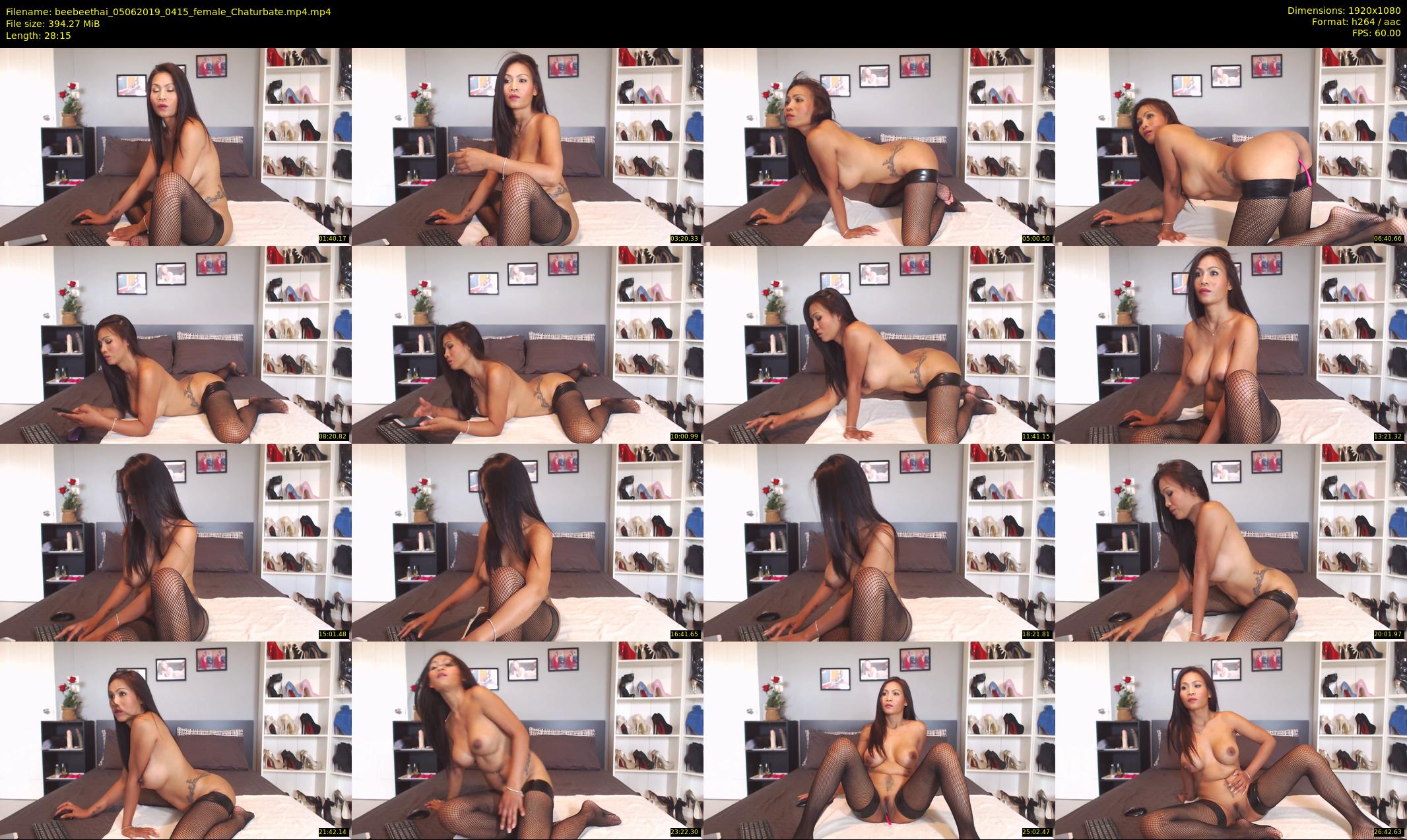 beebeethai — 29 minute Chaturbate female cam show recording, 1080p, Jun 5, 2019