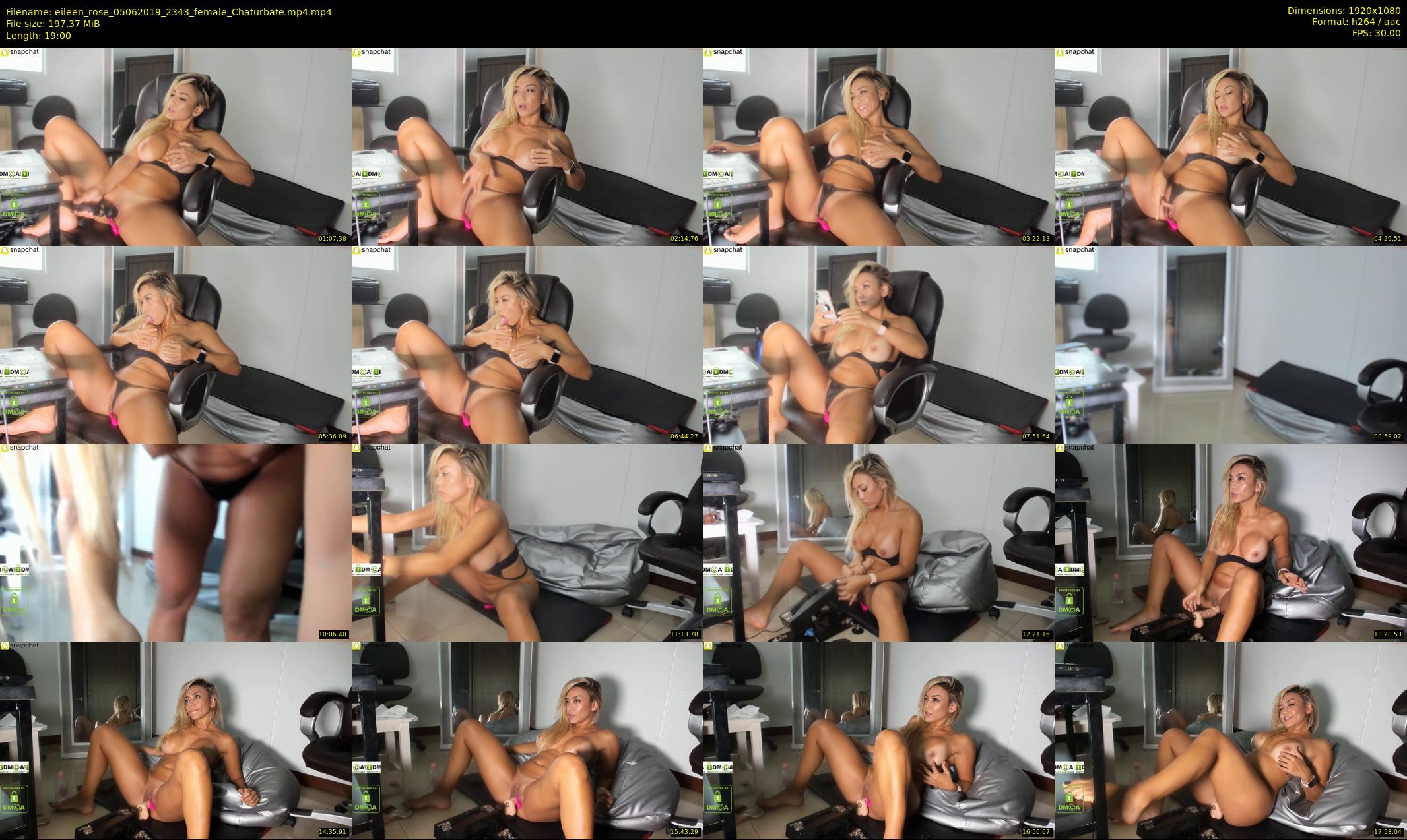 eileen_rose — 19 minute Chaturbate female cam show recording, 1080p, Jun 5, 2019