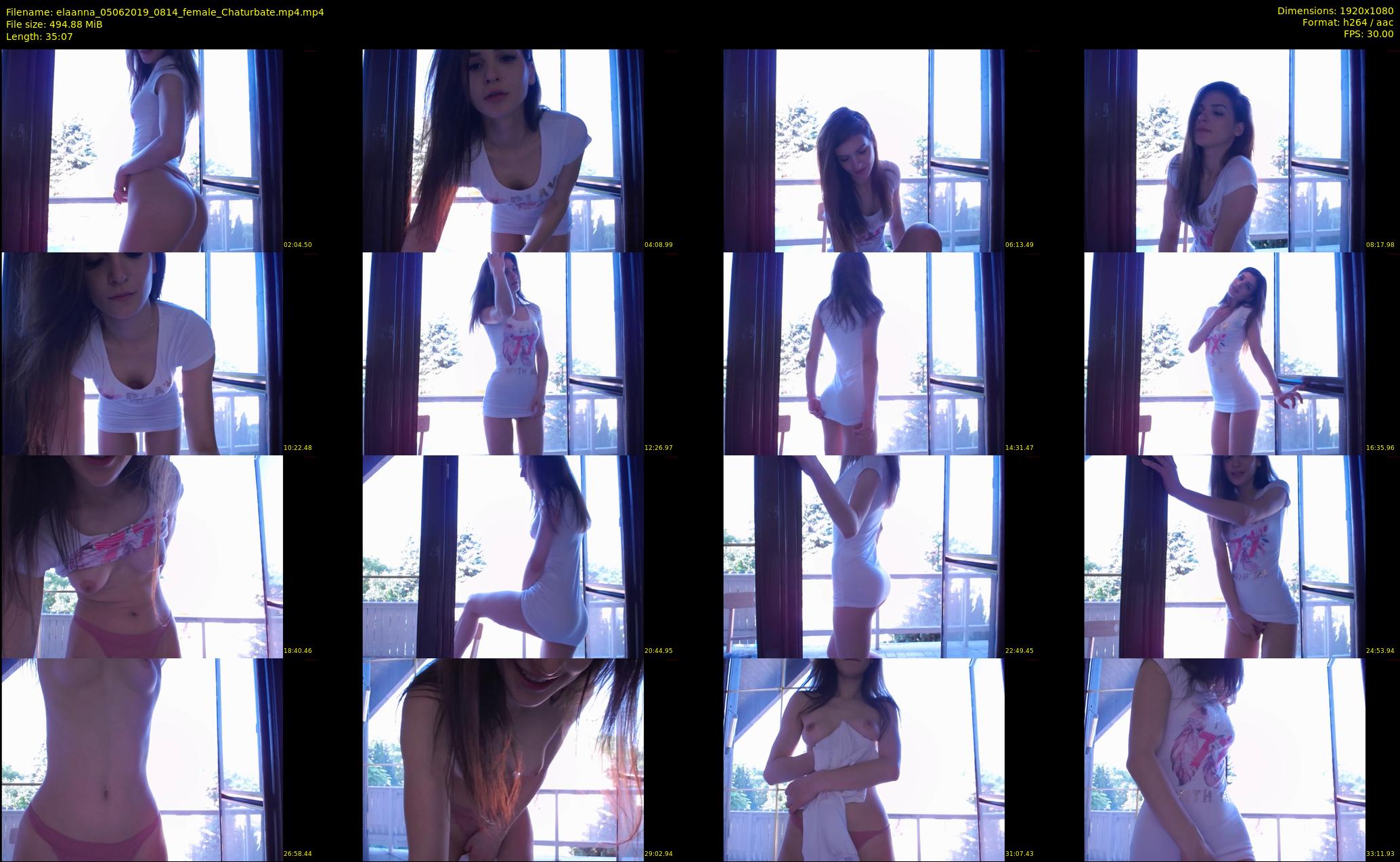 elaanna — 36 minute Chaturbate female cam show recording, 1080p, Jun 5, 2019