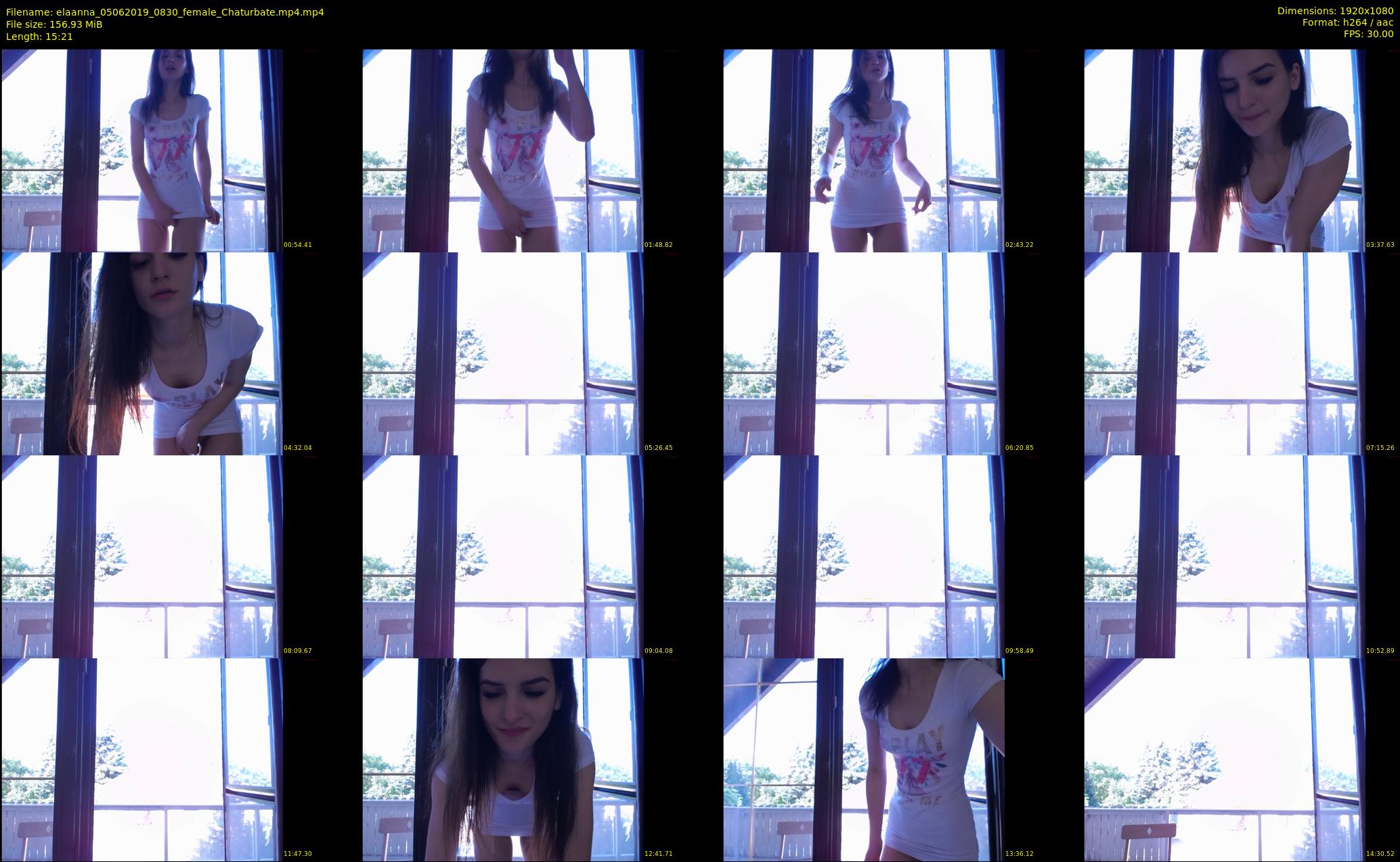 elaanna — 16 minute Chaturbate female cam show recording, 1080p, Jun 5, 2019
