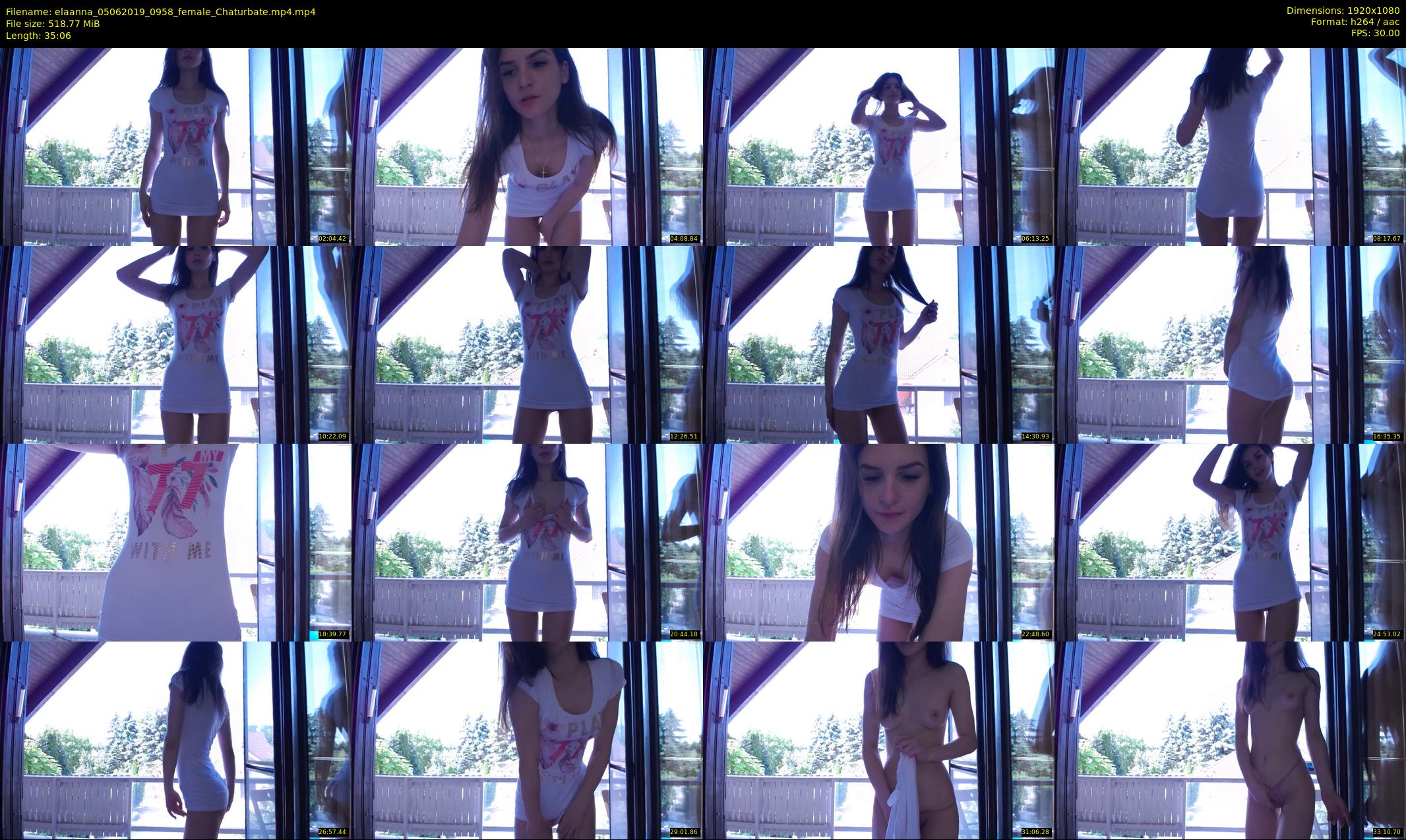 elaanna — 36 minute Chaturbate female cam show recording, 1080p, Jun 5, 2019