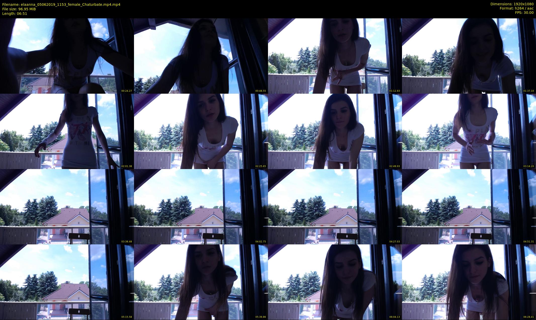 elaanna — 7 minute Chaturbate female cam show recording, 1080p, Jun 5, 2019