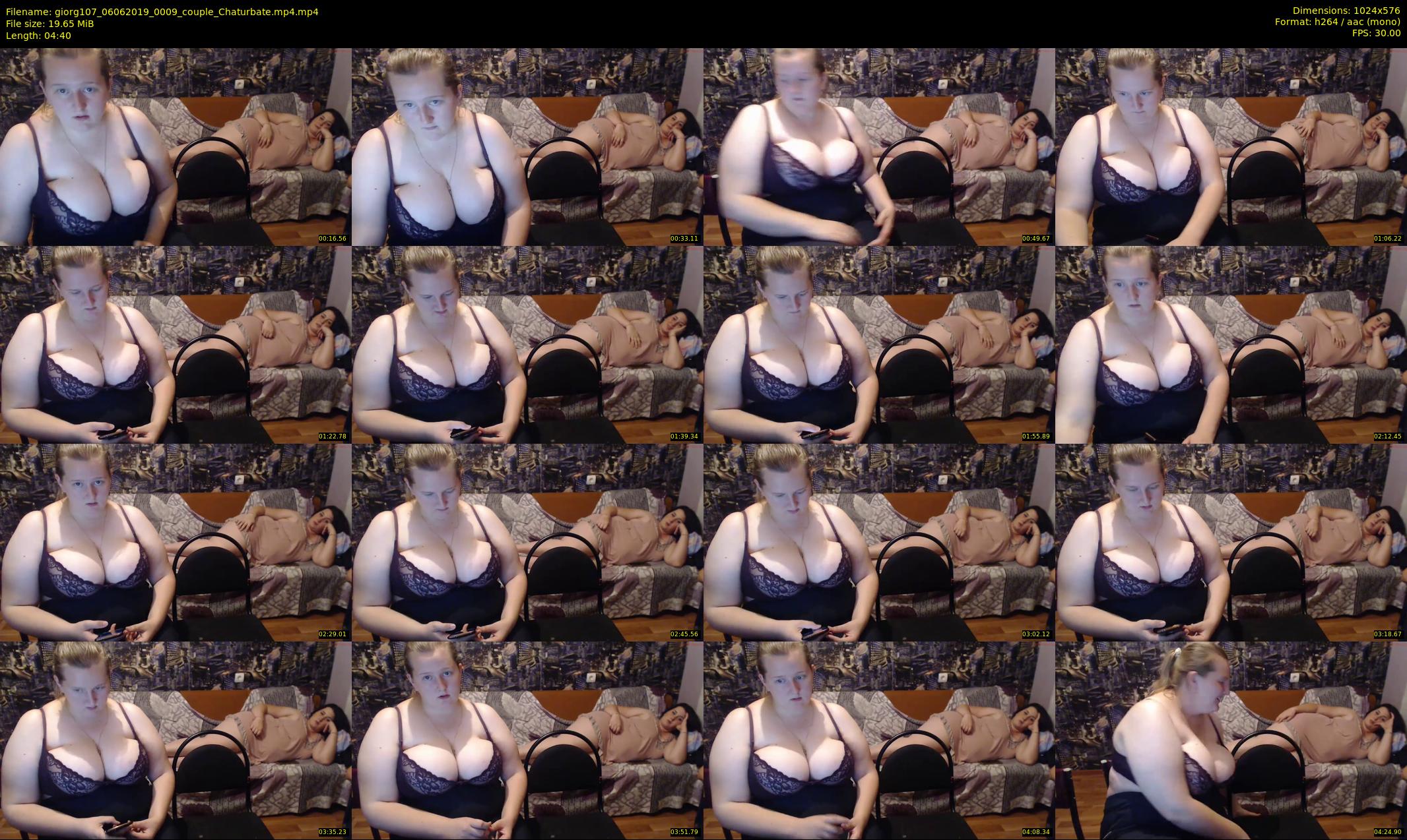 giorg107 — 5 minute Chaturbate couple cam show recording, 480p, Jun 6, 2019