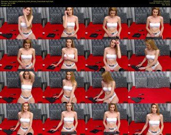 hornygirllx — 9 minute Chaturbate female cam show recording, 480p, Jun 5, 2019