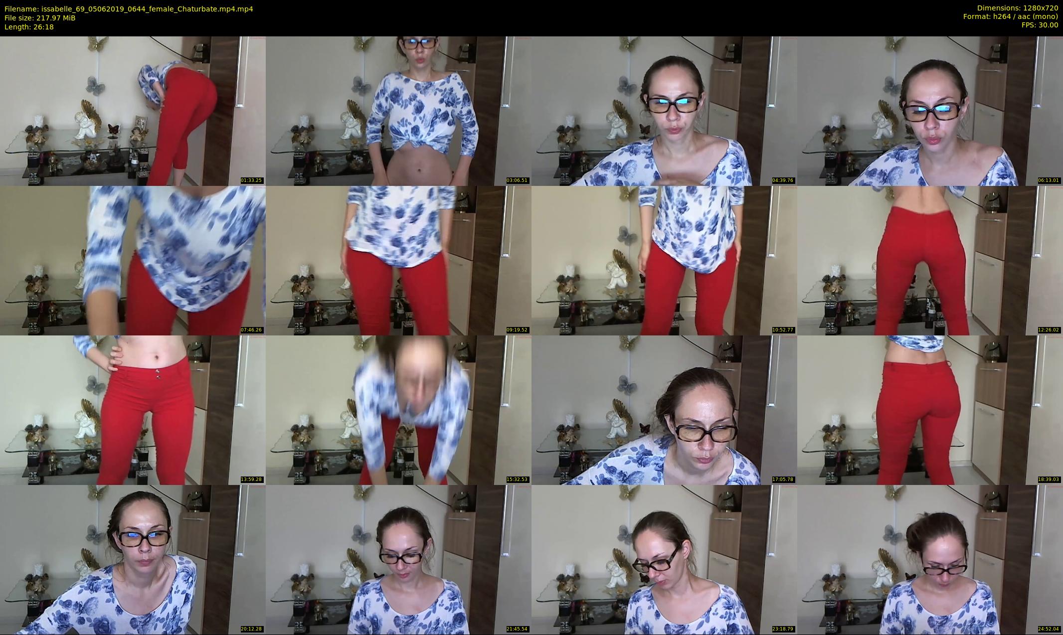 issabelle_69 — 27 minute Chaturbate couple cam show recording, 720p, Jun 5, 2019