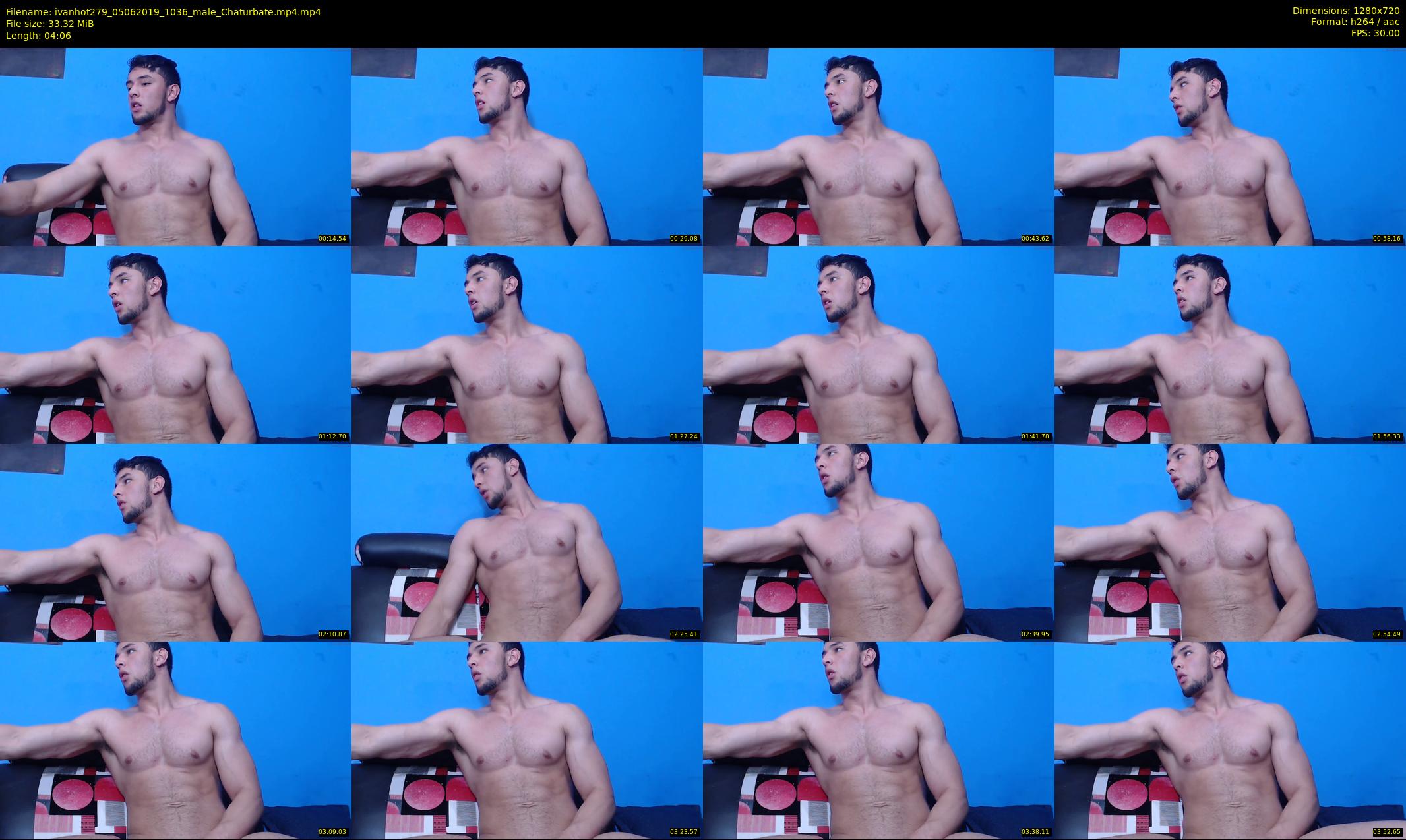 ivanhot279 — 5 minute Chaturbate male cam show recording, 720p, Jun 5, 2019