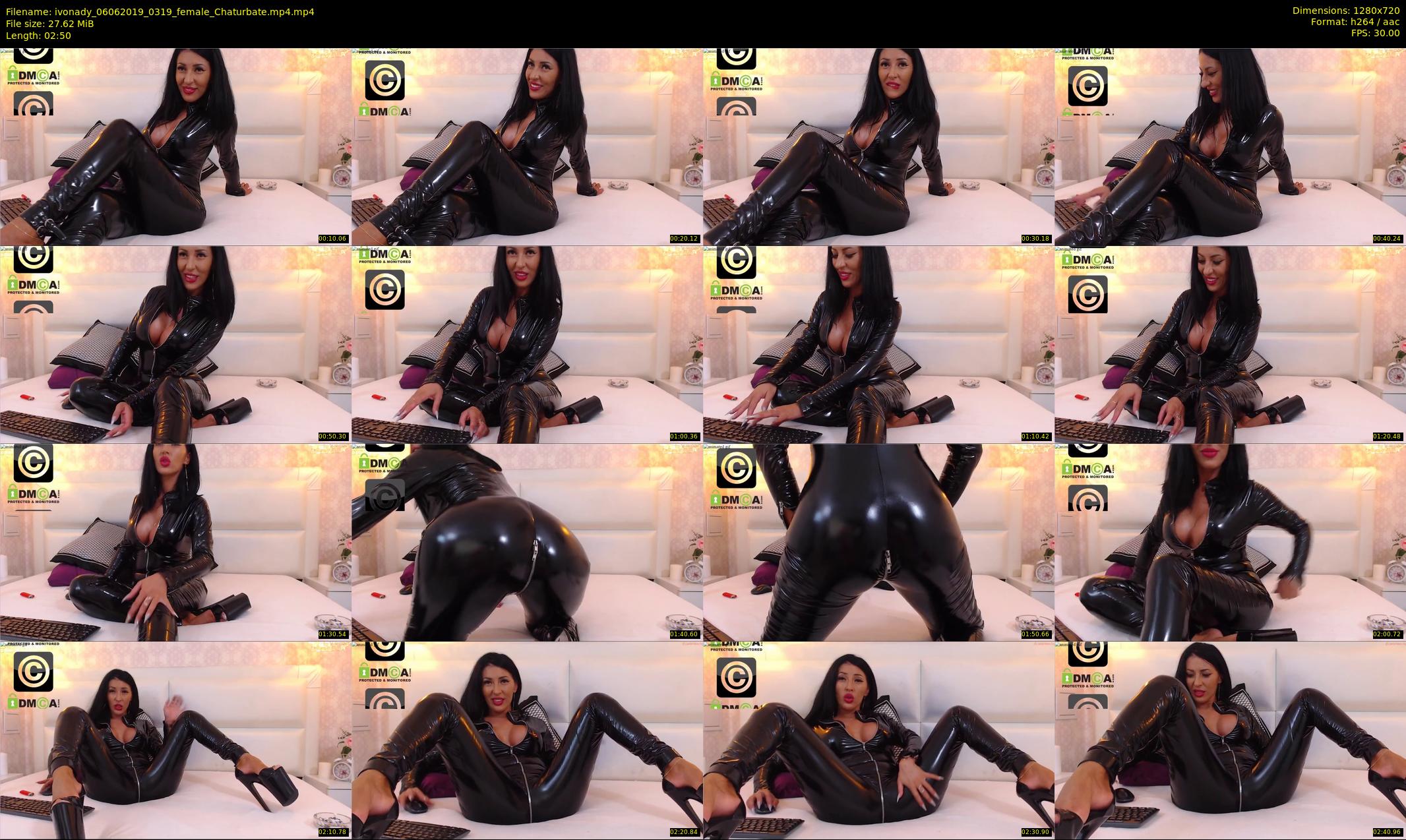 ivonady — 3 minute Chaturbate female cam show recording, 720p, Jun 6, 2019