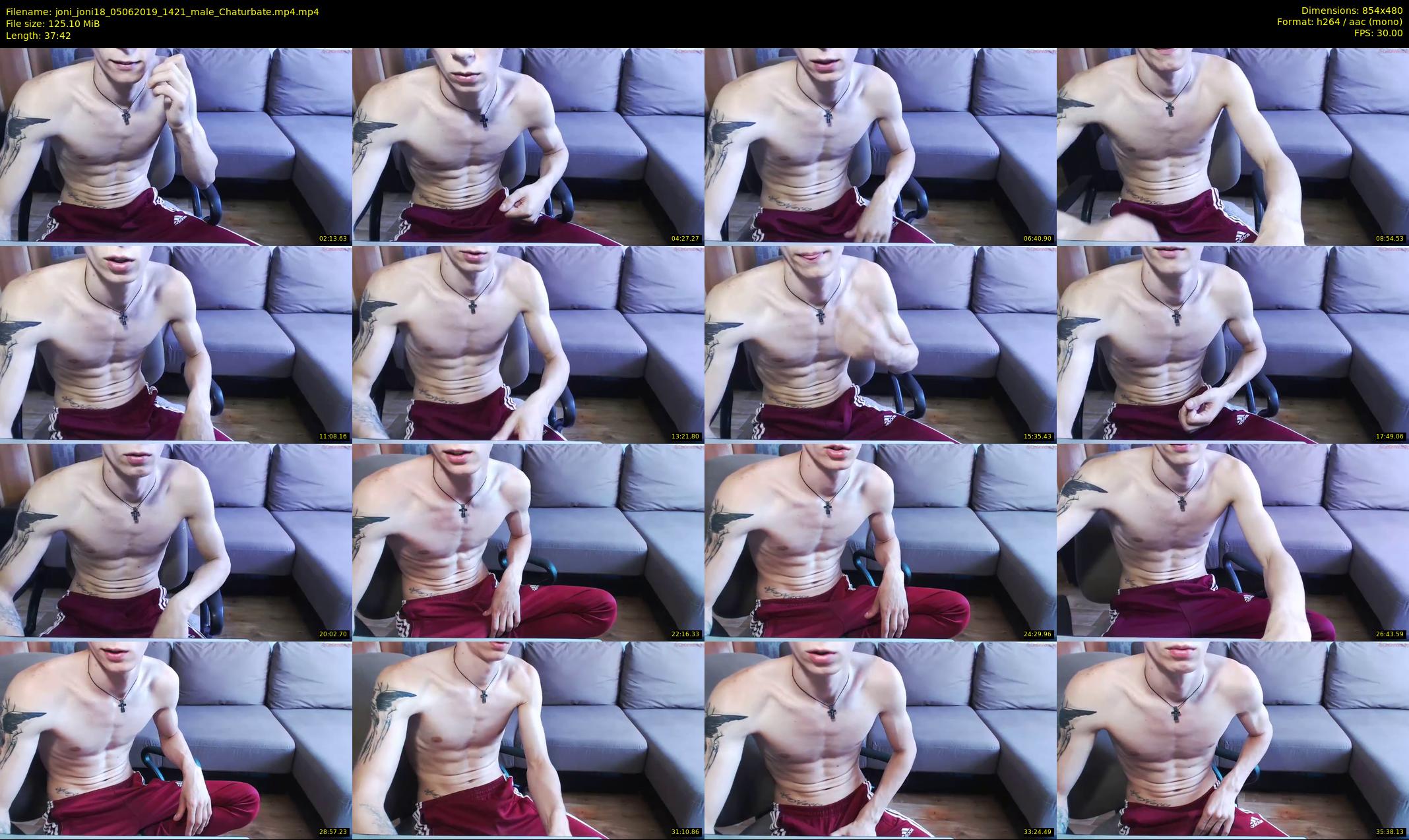 joni_joni18 — 38 minute Chaturbate male cam show recording, 480p, Jun 5, 2019