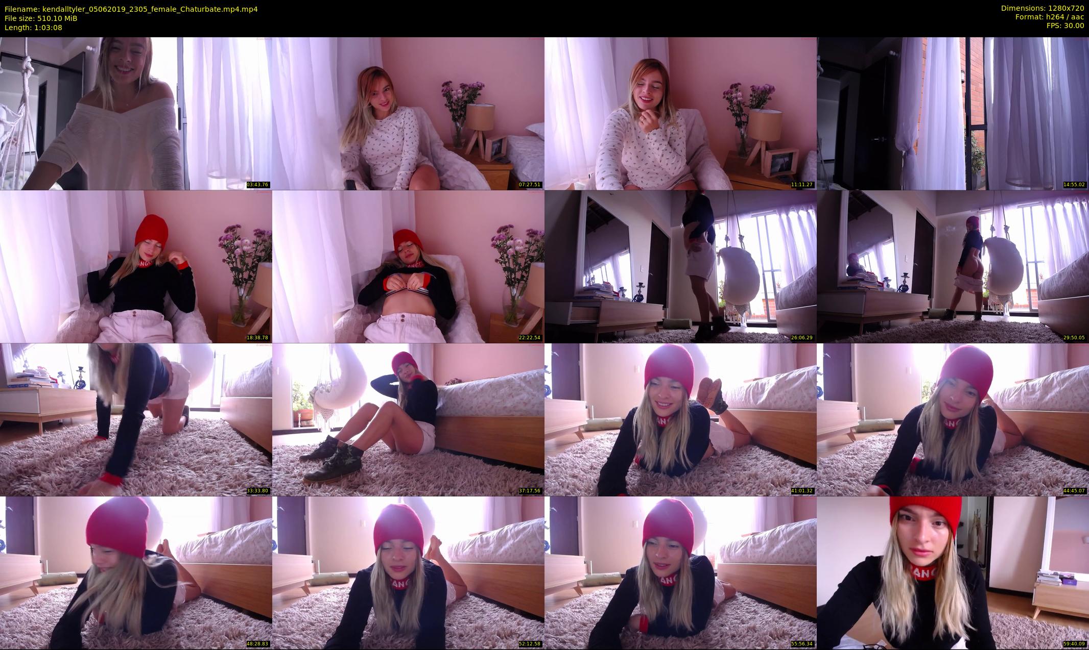 kendalltyler — 64 minute Chaturbate female cam show recording, 720p, Jun 5, 2019