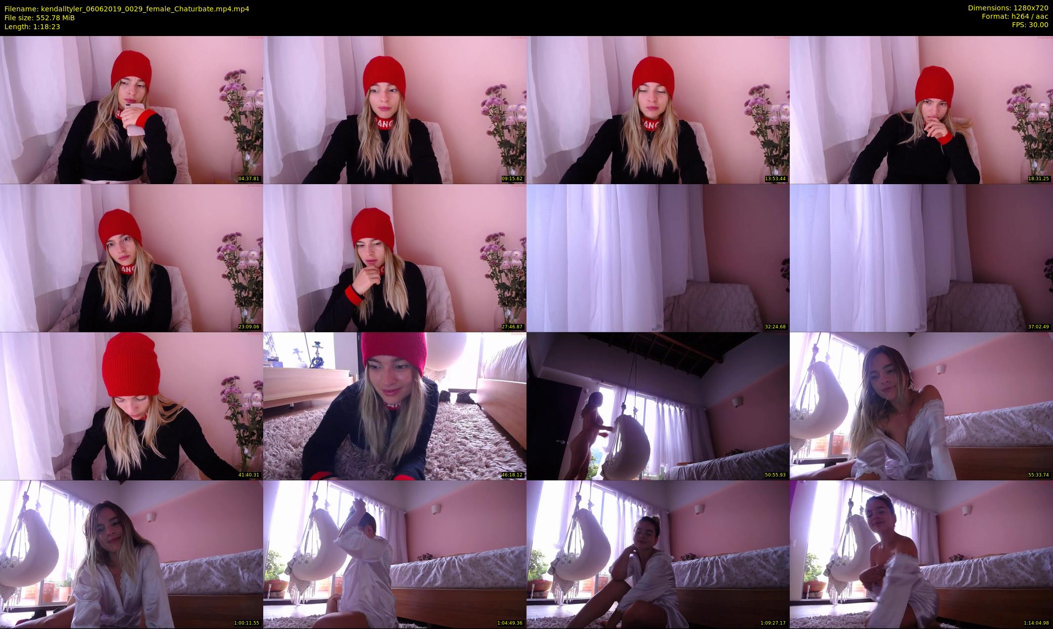 kendalltyler — 79 minute Chaturbate female cam show recording, 720p, Jun 6, 2019