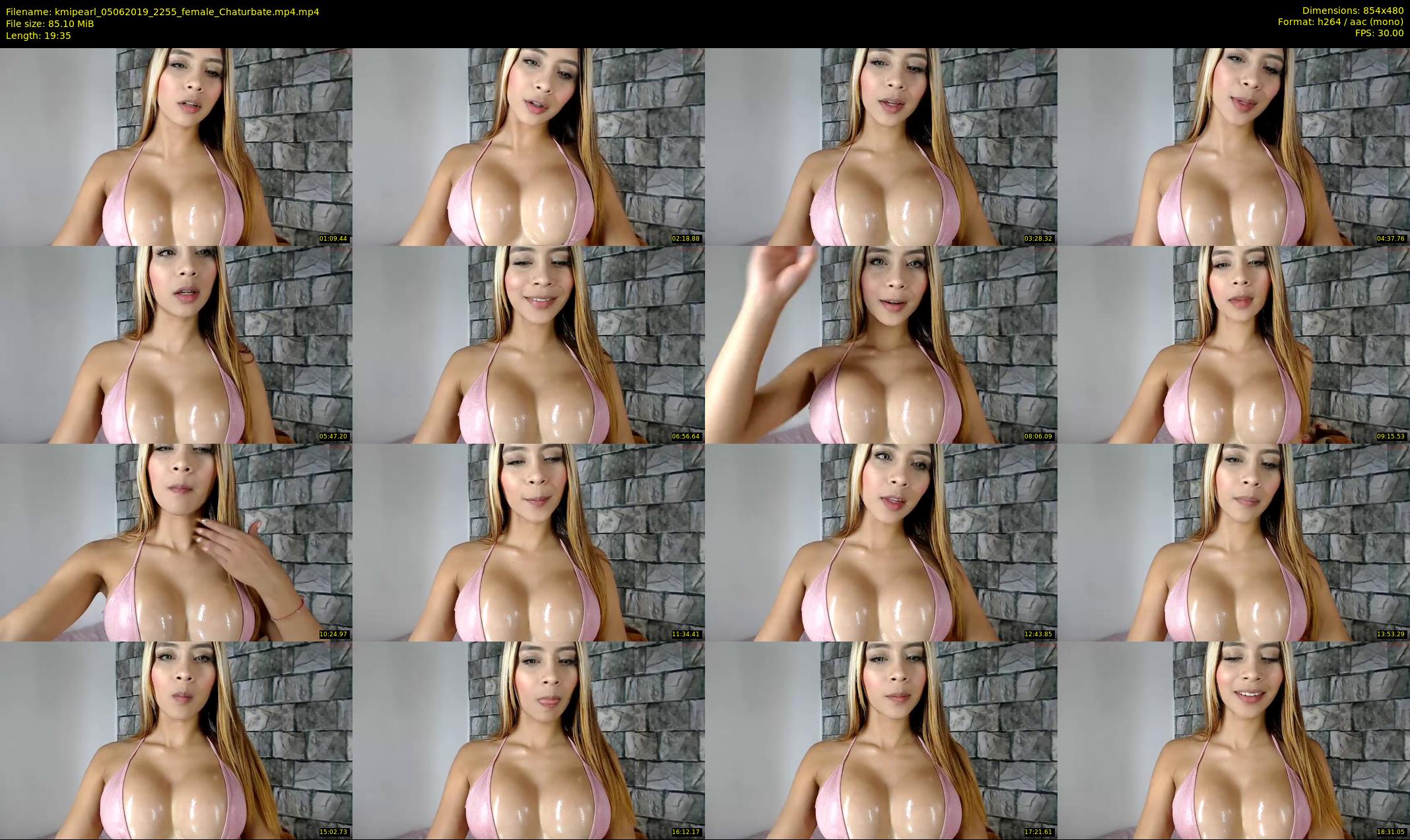 kmipearl — 20 minute Chaturbate female cam show recording, 480p, Jun 5, 2019