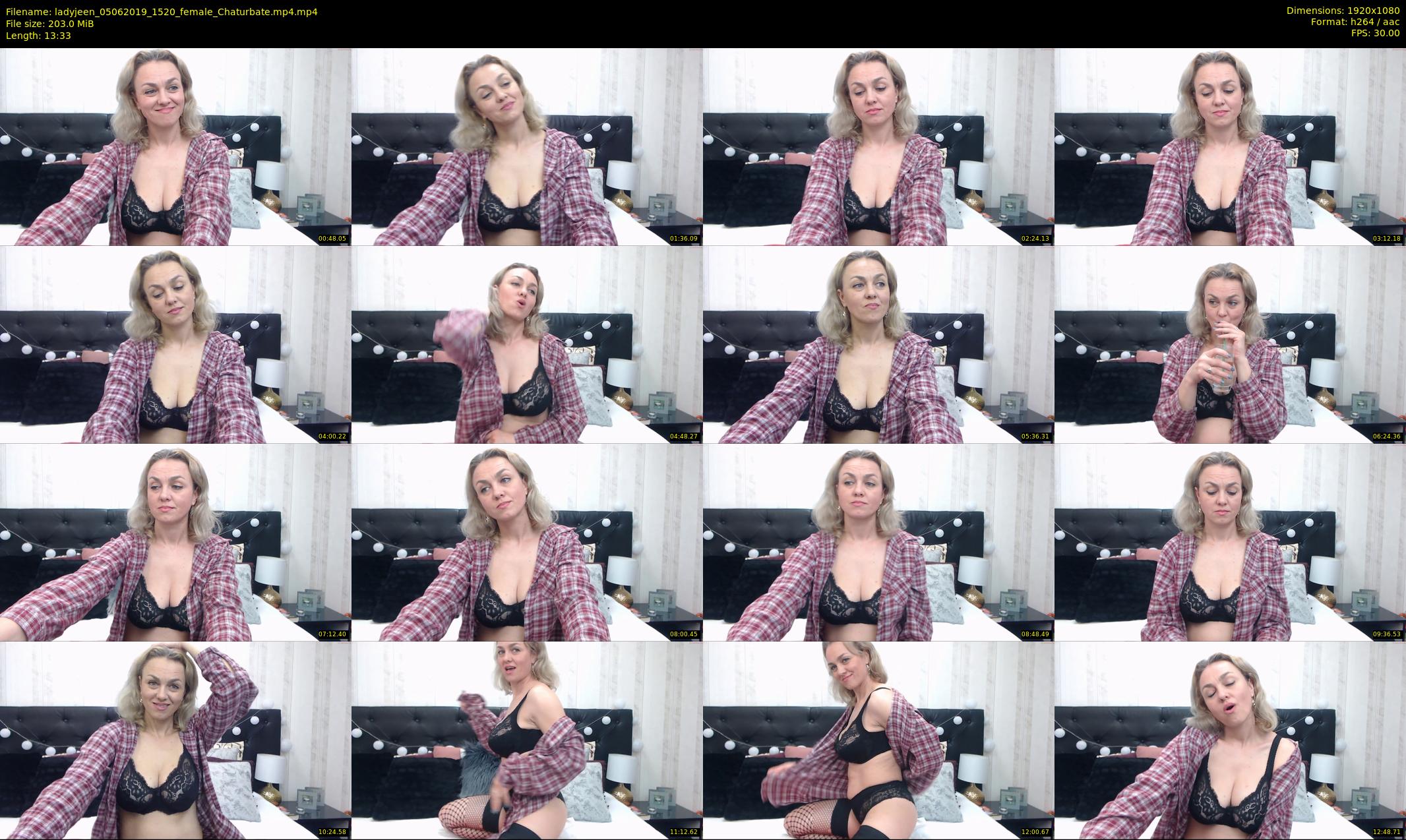 ladyjeen — 14 minute Chaturbate female cam show recording, 1080p, Jun 5, 2019