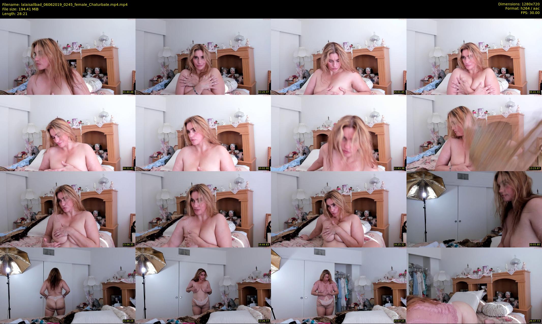 lalaisallbad — 29 minute Chaturbate female cam show recording, 720p, Jun 6, 2019
