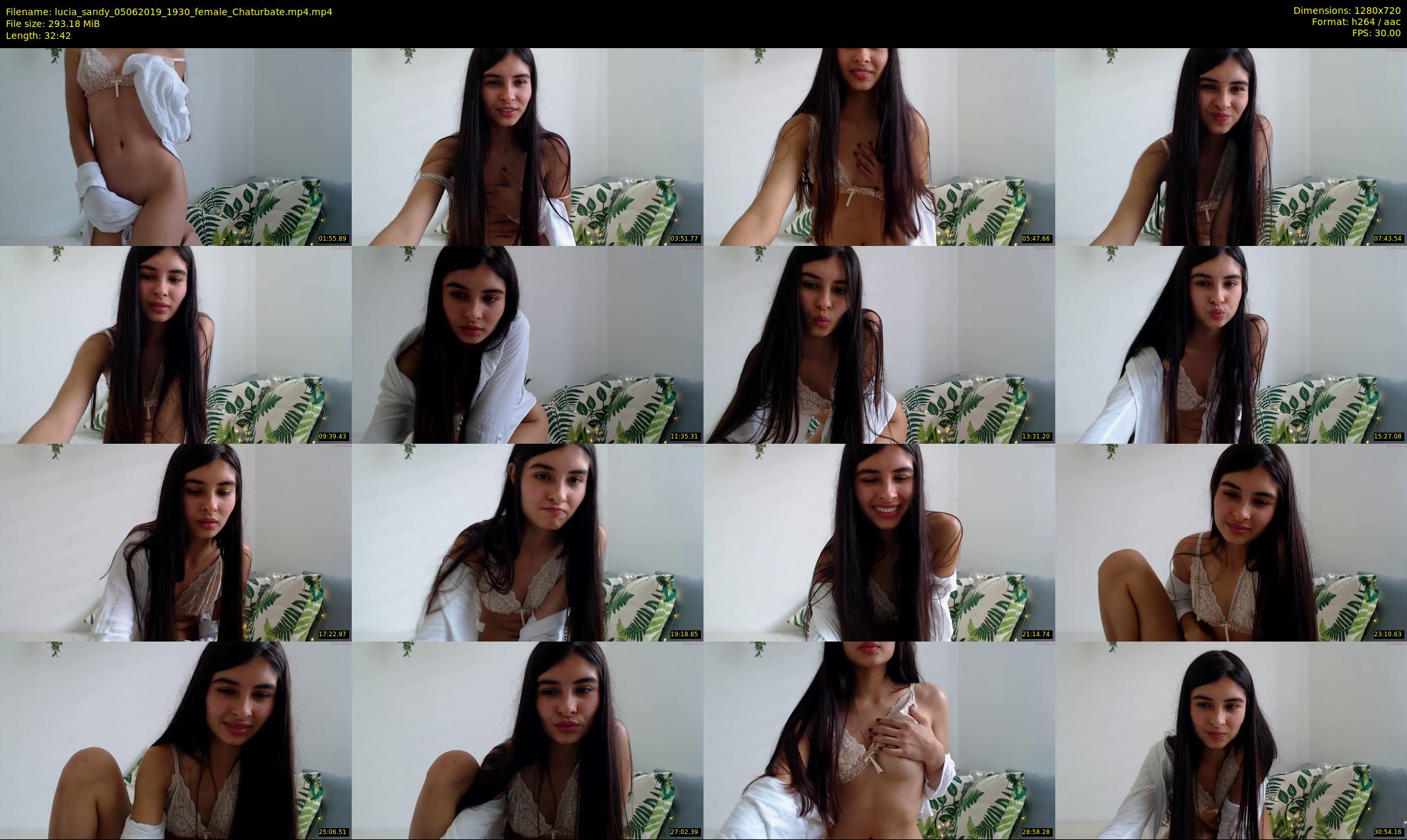 lucia_sandy — 33 minute Chaturbate female cam show recording, 720p, Jun 5, 2019