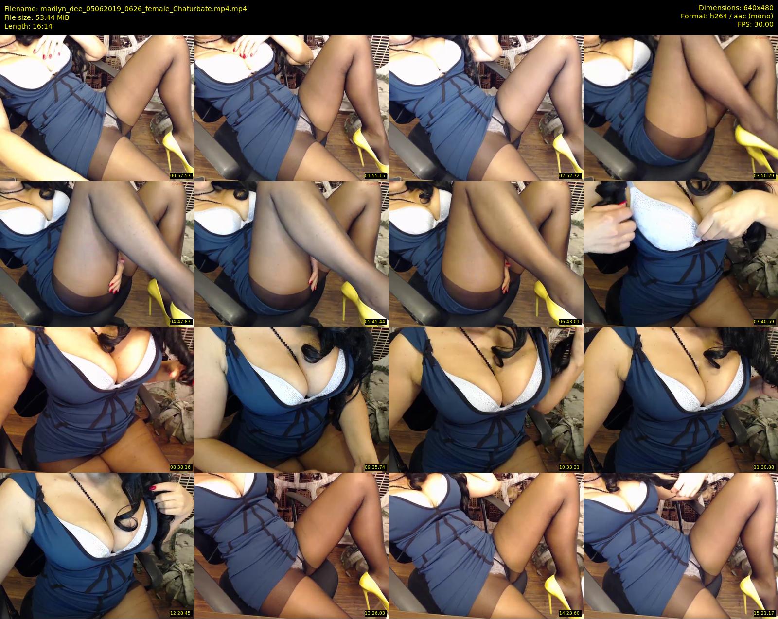 madlyn_dee — 17 minute Chaturbate female cam show recording, 480p, Jun 5, 2019