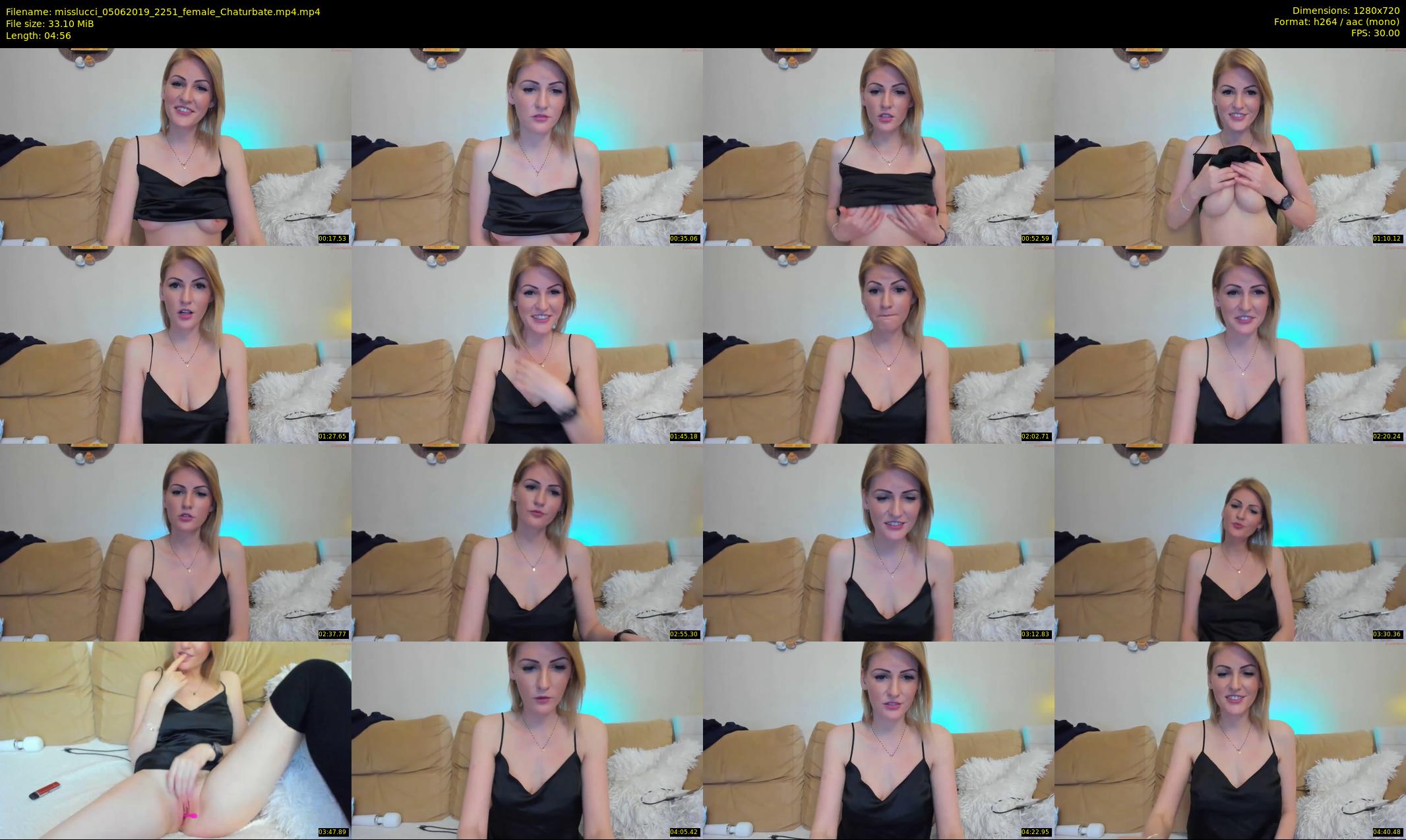 misslucci — 5 minute Chaturbate female cam show recording, 720p, Jun 5, 2019