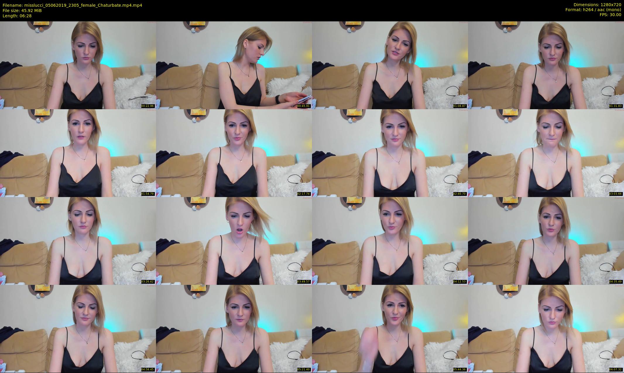 misslucci — 7 minute Chaturbate female cam show recording, 720p, Jun 5, 2019