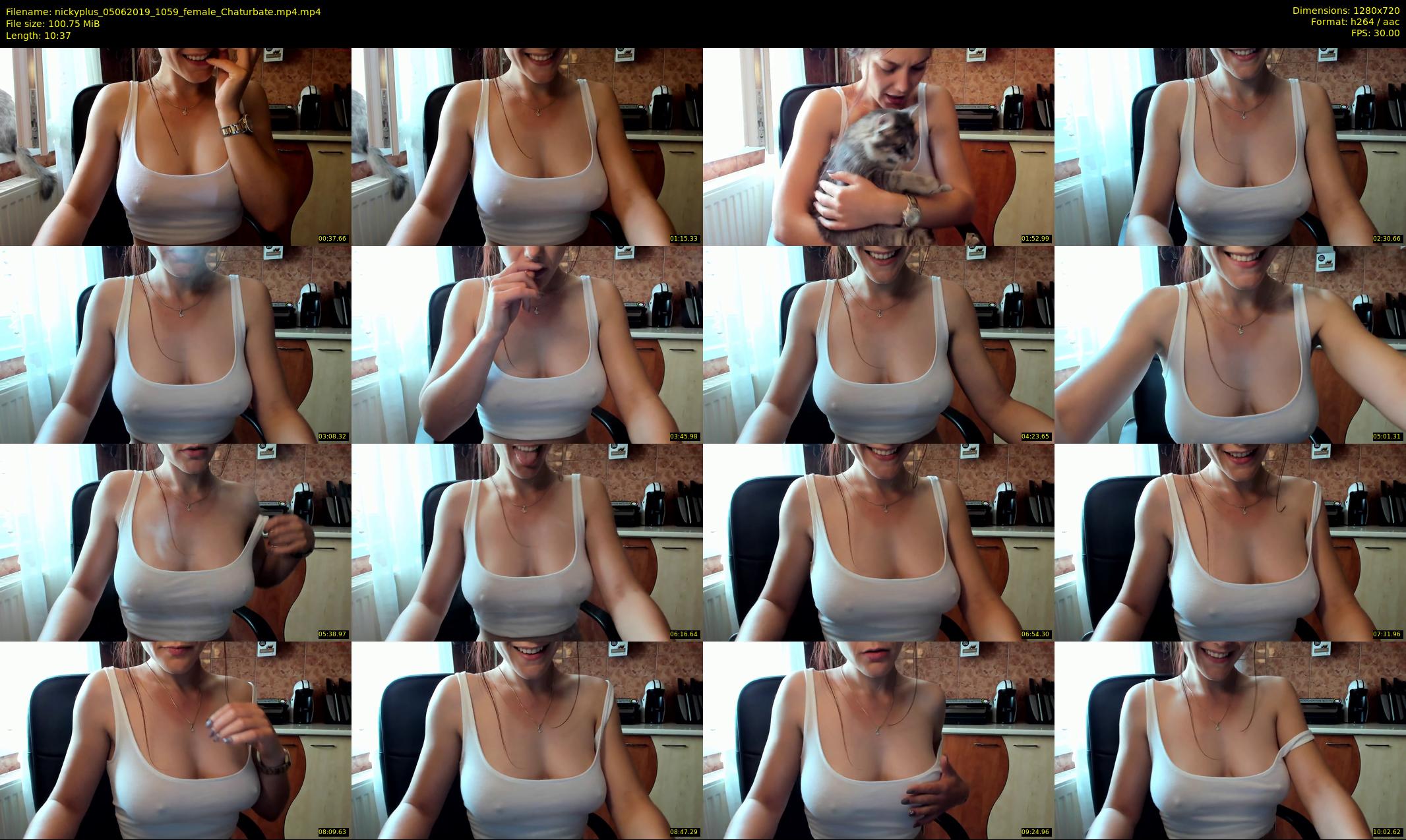 nickyplus — 11 minute Chaturbate couple cam show recording, 720p, Jun 5, 2019