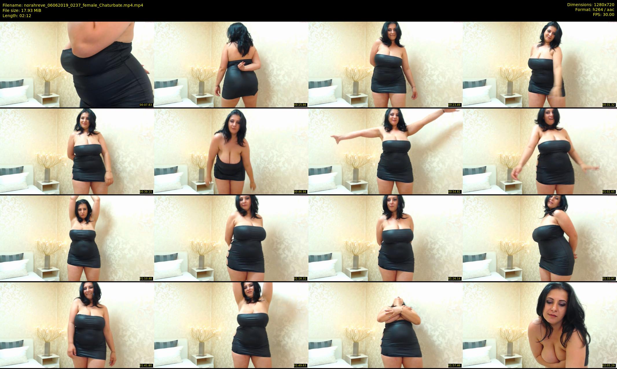 norahreve — 3 minute Chaturbate female cam show recording, 720p, Jun 6, 2019