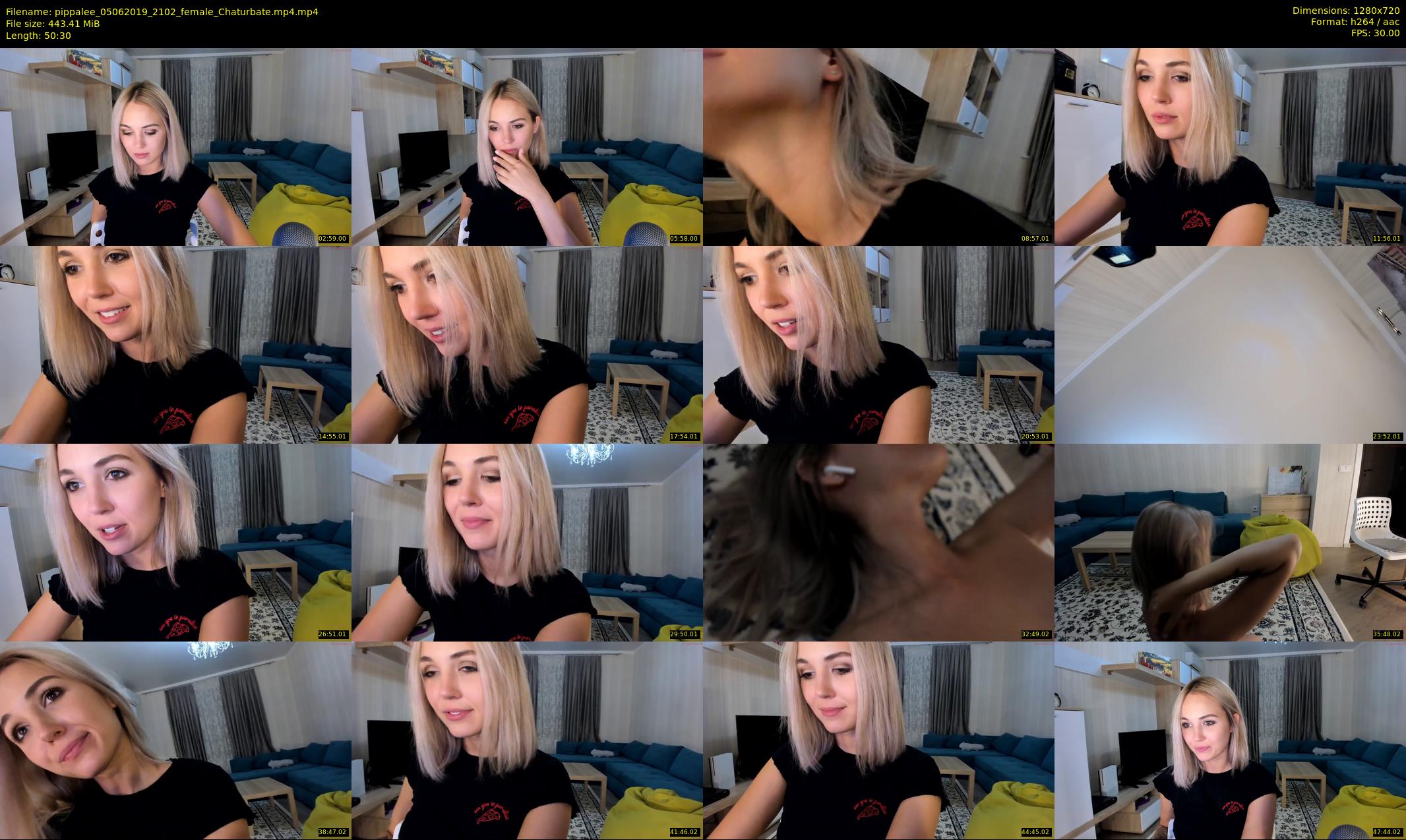 pippalee — 51 minute Chaturbate female cam show recording, 720p, Jun 5, 2019