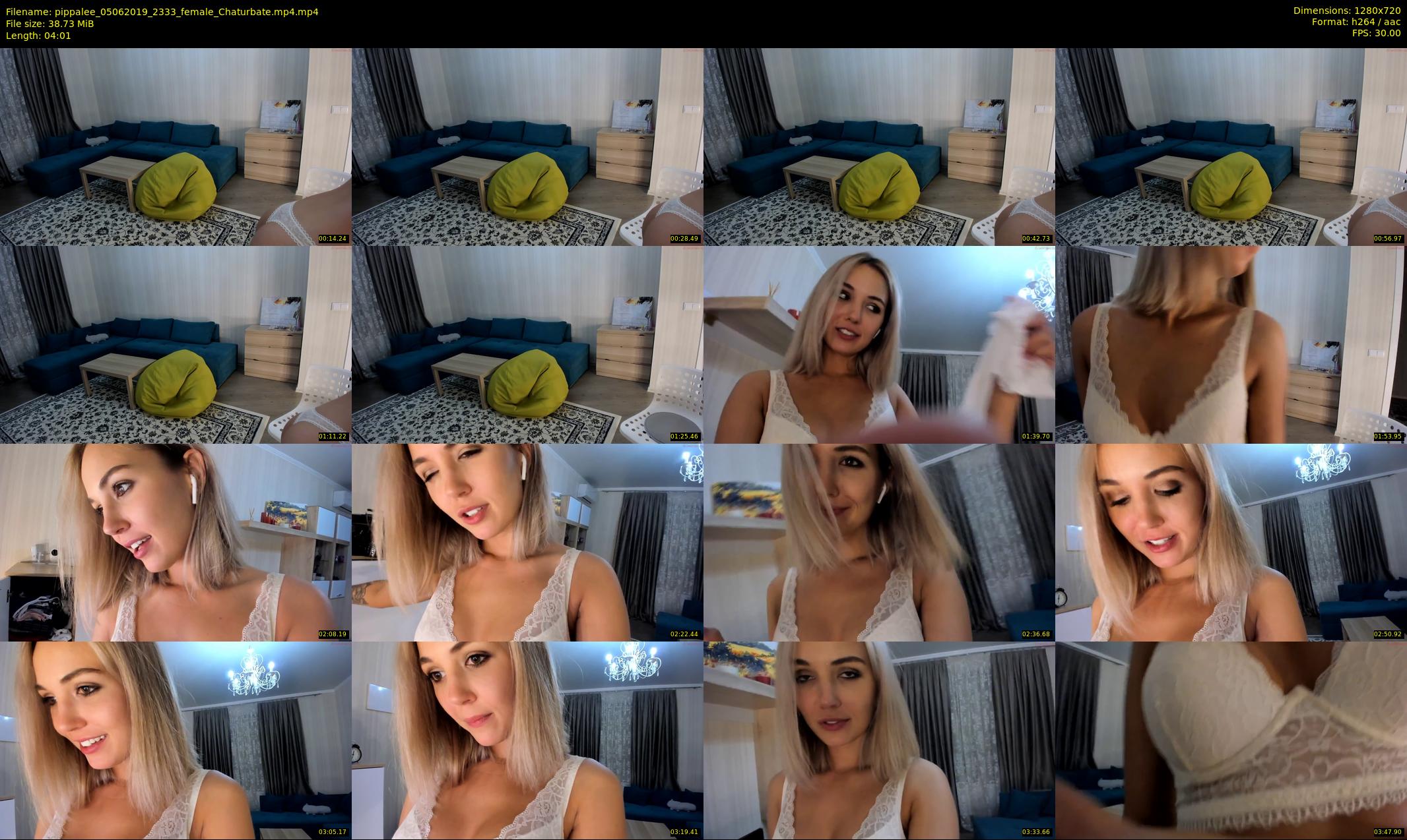 pippalee — 5 minute Chaturbate female cam show recording, 720p, Jun 5, 2019