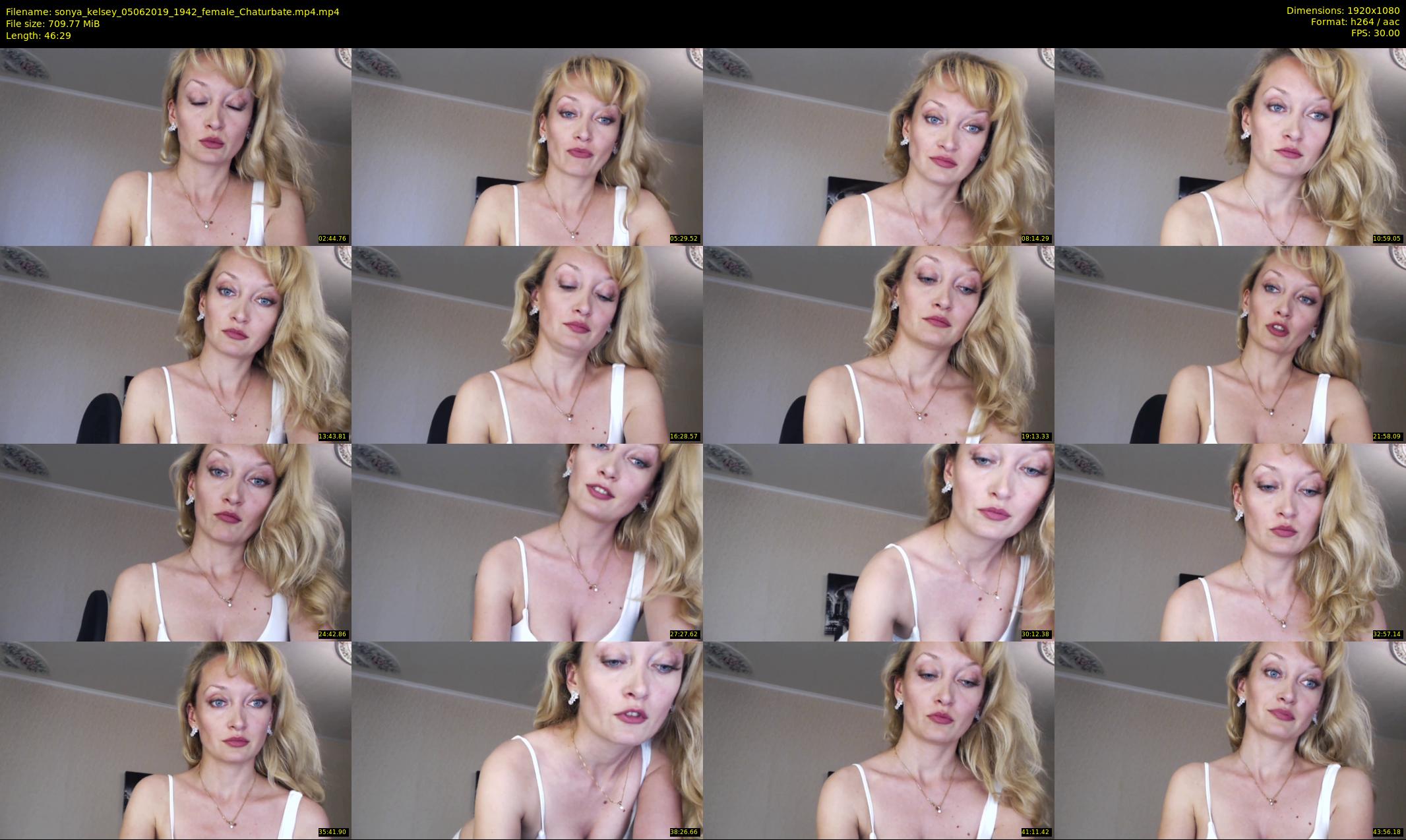 sonya_kelsey — 47 minute Chaturbate female cam show recording, 1080p, Jun 5, 2019