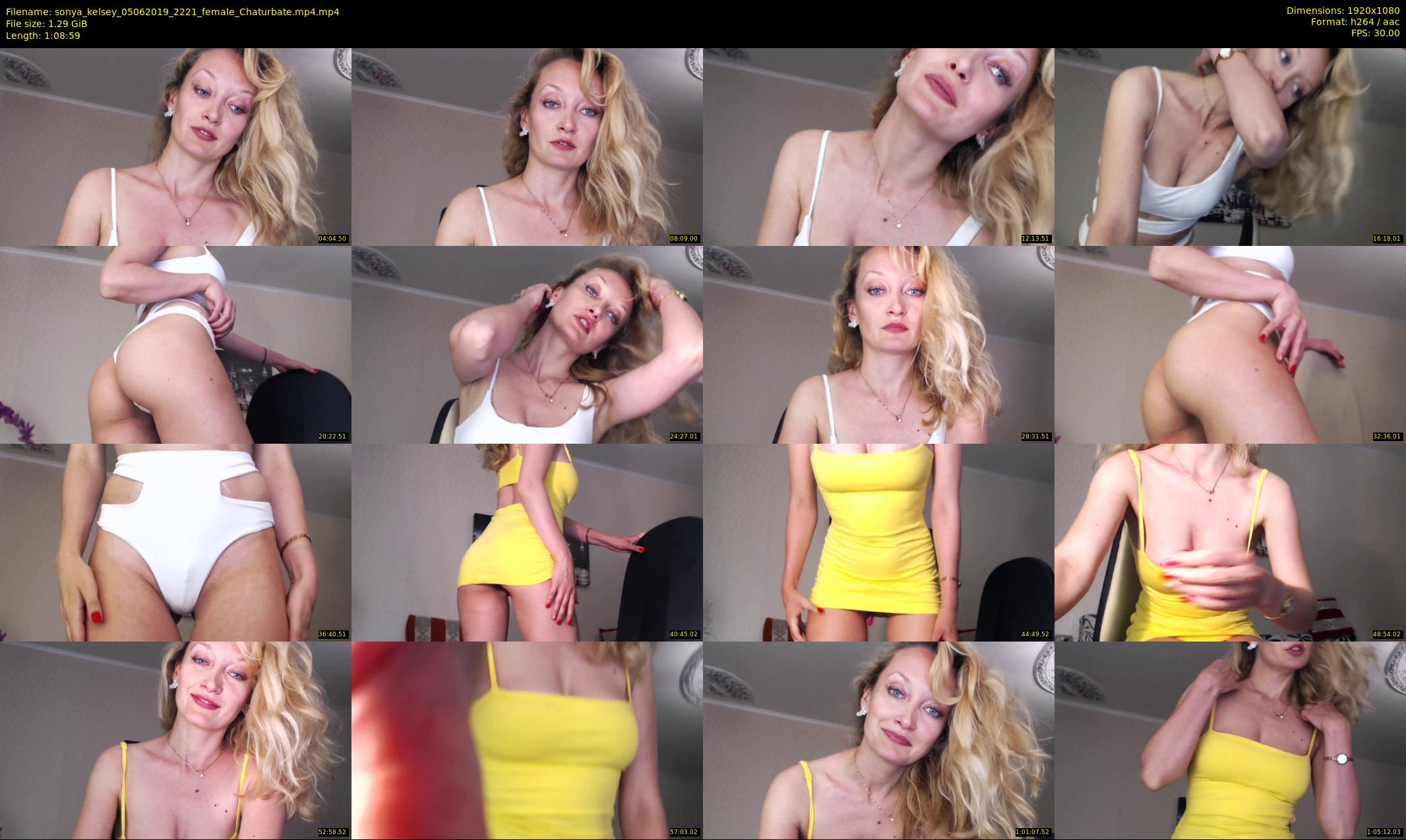 sonya_kelsey — 69 minute Chaturbate female cam show recording, 1080p, Jun 5, 2019