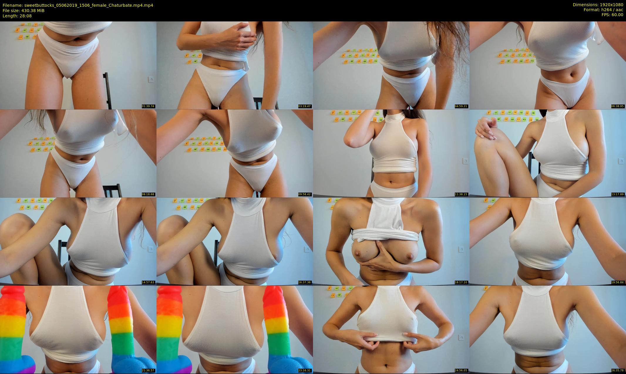 sweetbuttocks — 29 minute Chaturbate female cam show recording, 1080p, Jun 5, 2019