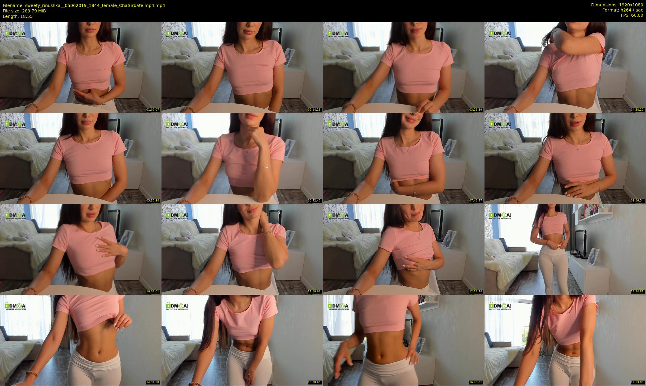 sweety_rinushka_ — 19 minute Chaturbate female cam show recording, 1080p, Jun 5, 2019