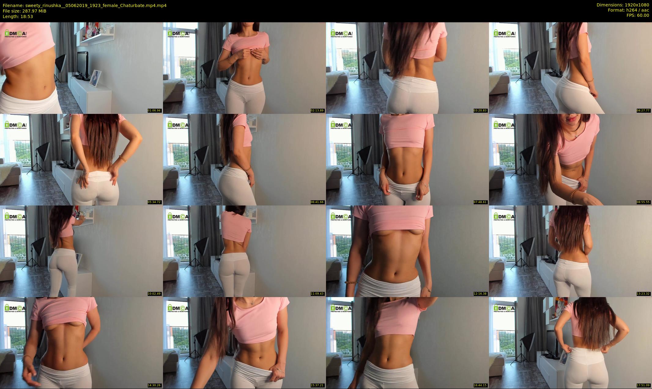 sweety_rinushka_ — 19 minute Chaturbate female cam show recording, 1080p, Jun 5, 2019