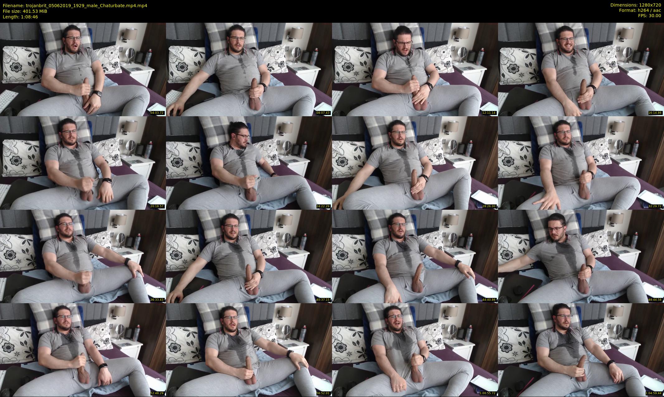 trojanbrit — 69 minute Chaturbate male cam show recording, 720p, Jun 5, 2019