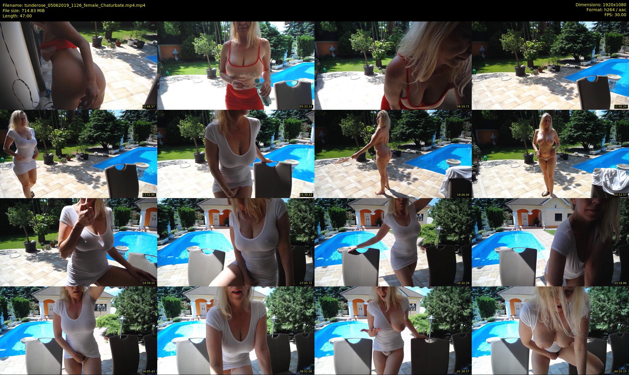 tunderose — 47 minute Chaturbate female cam show recording, 1080p, Jun 5, 2019