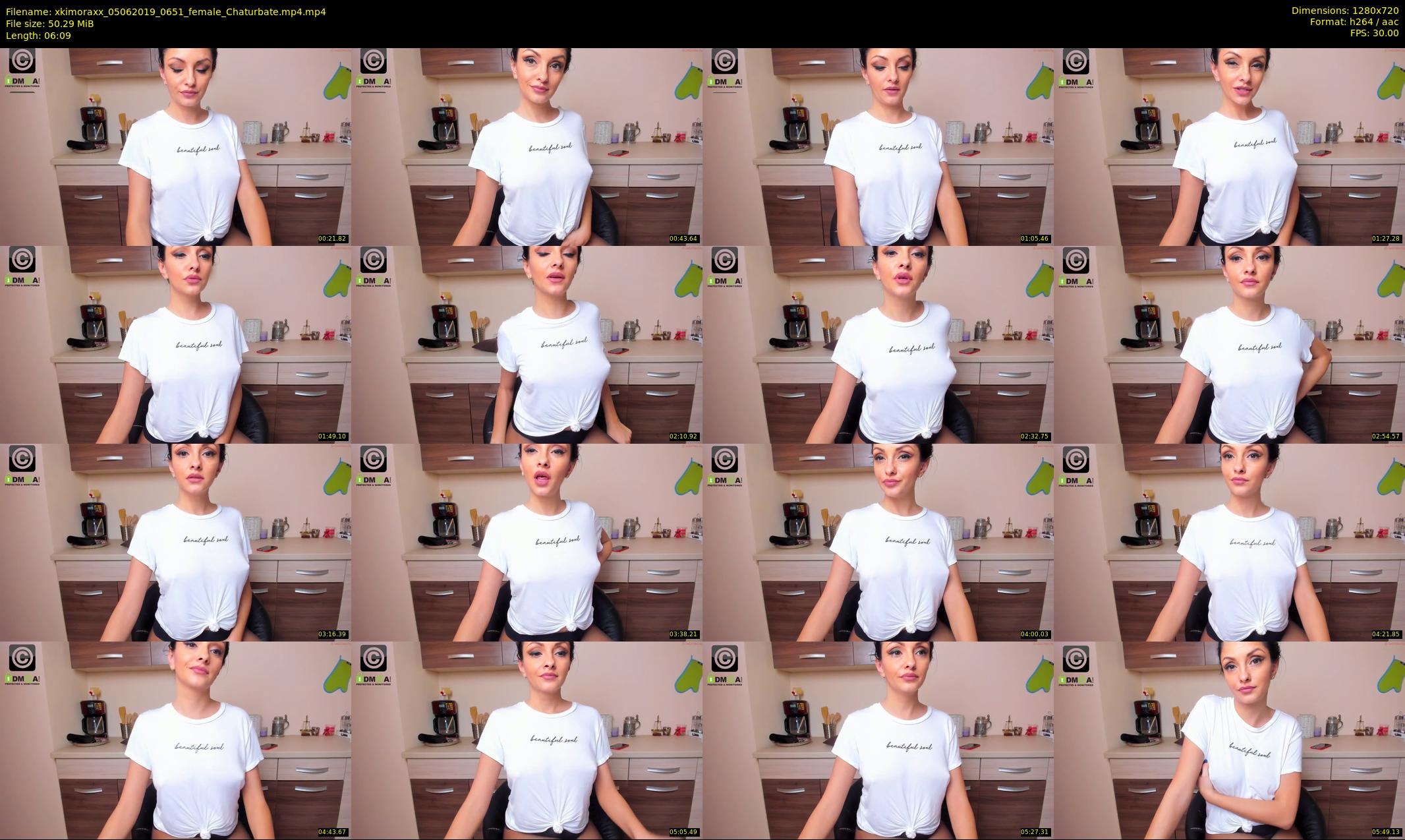 xkimoraxx — 7 minute Chaturbate female cam show recording, 720p, Jun 5, 2019