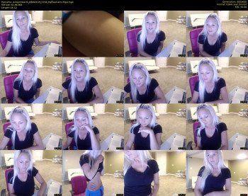 AshlynnStorm — 17 minute MyFreeCams cam show recording, 480p, Jun 6, 2019