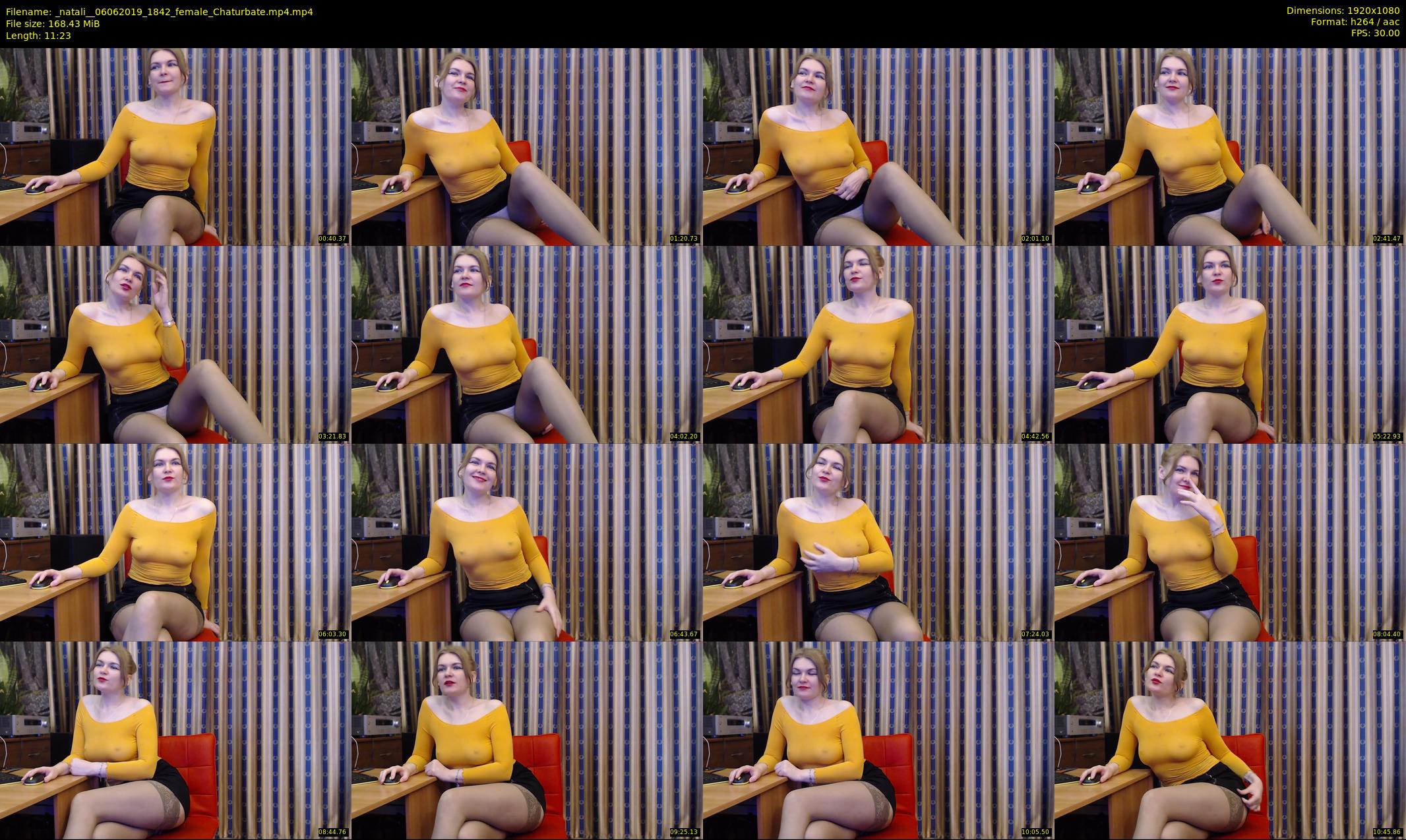 _natali_ — 12 minute Chaturbate female cam show recording, 1080p, Jun 6, 2019