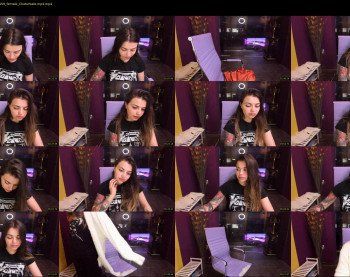 alma_pearl — 10 minute Chaturbate female cam show recording, 4K, Jun 6, 2019