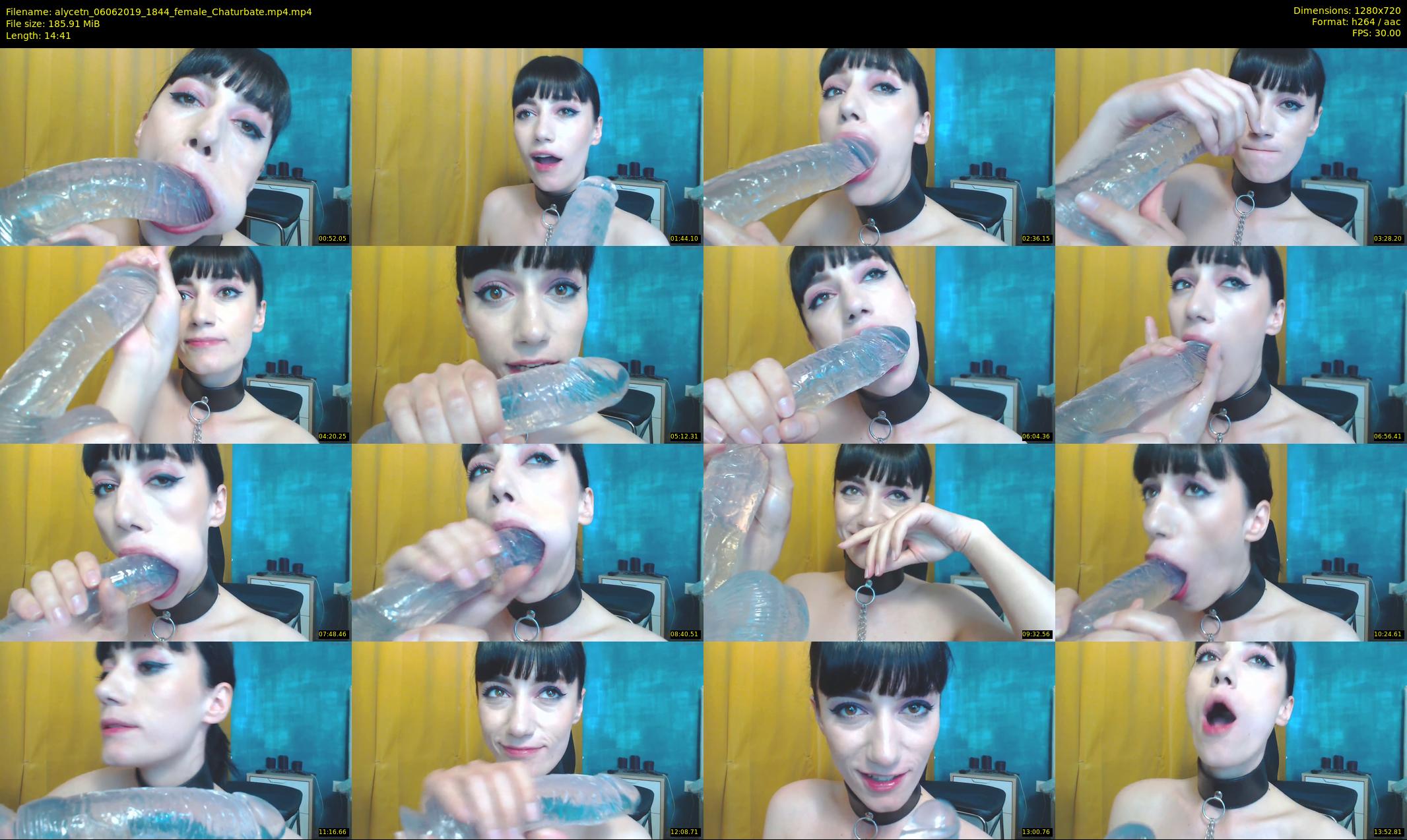 alycetn — 15 minute Chaturbate female cam show recording, 720p, Jun 6, 2019