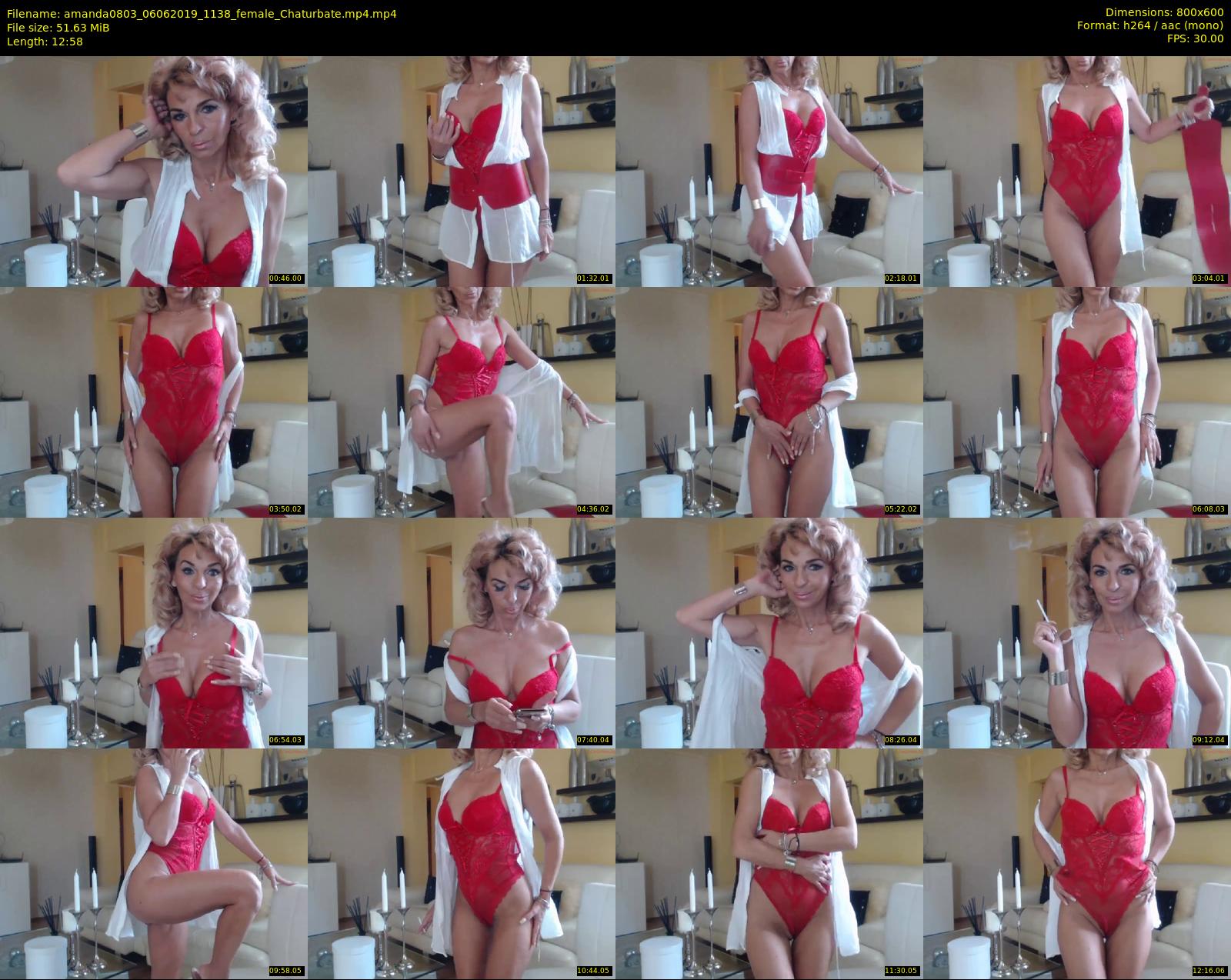 amanda0803 — 13 minute Chaturbate female cam show recording, 480p, Jun 6, 2019