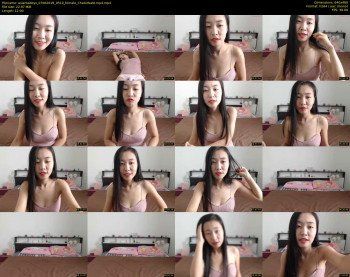 asiantabbyx — 12 minute Chaturbate female cam show recording, 480p, Jun 7, 2019